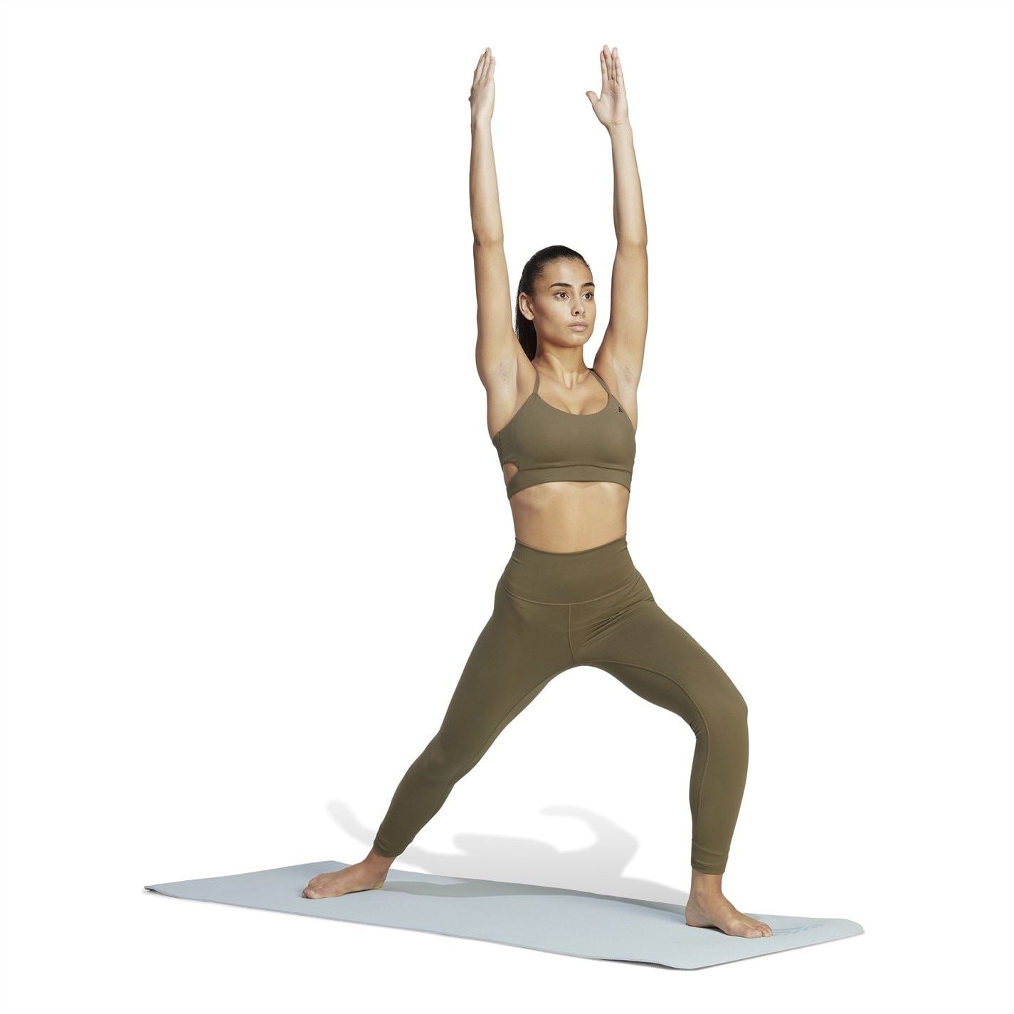 adidas Womens Yoga Studio Wrapped 7 8 Leggings