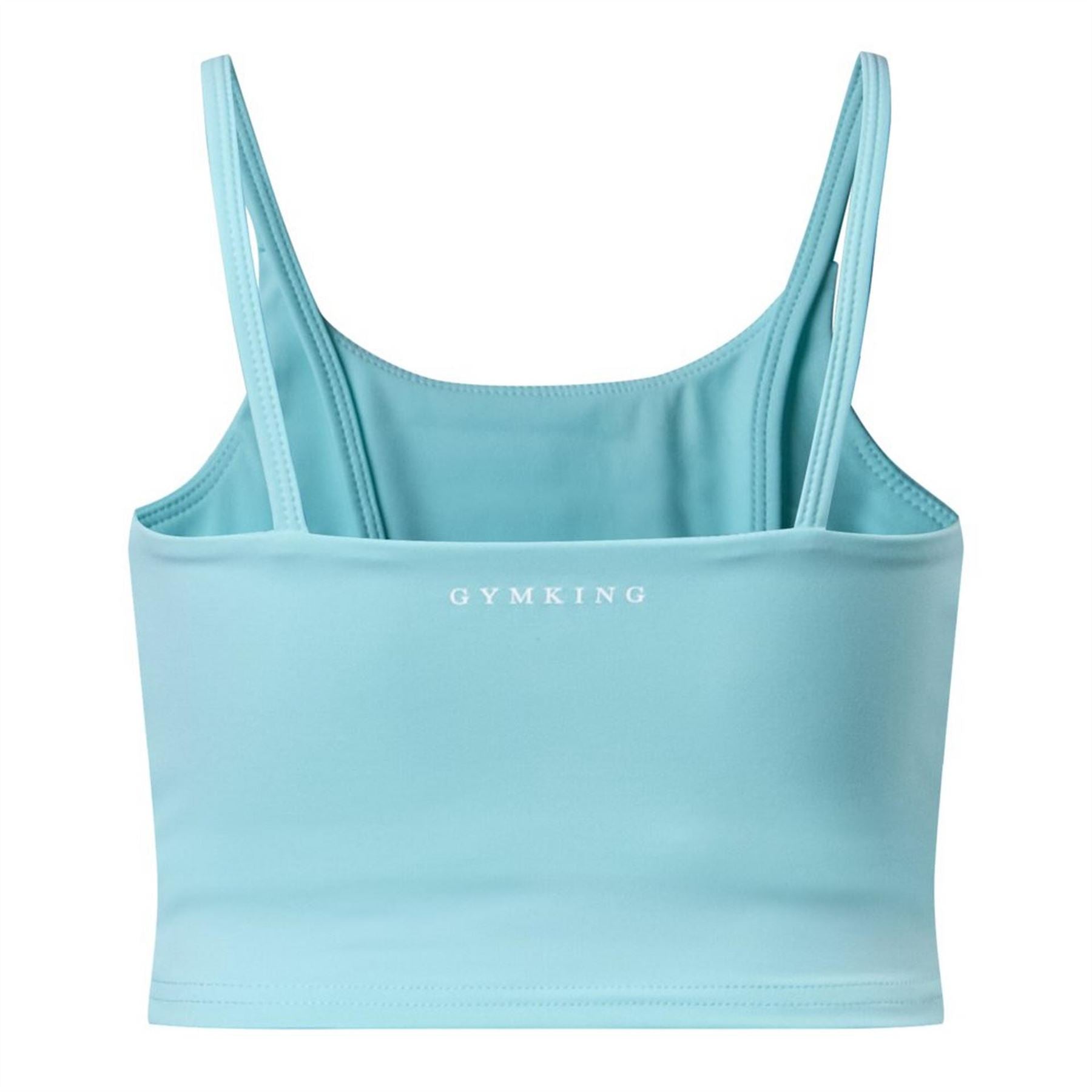 Gym King King Kids 365 Long Line Tank   Pale Turquoise