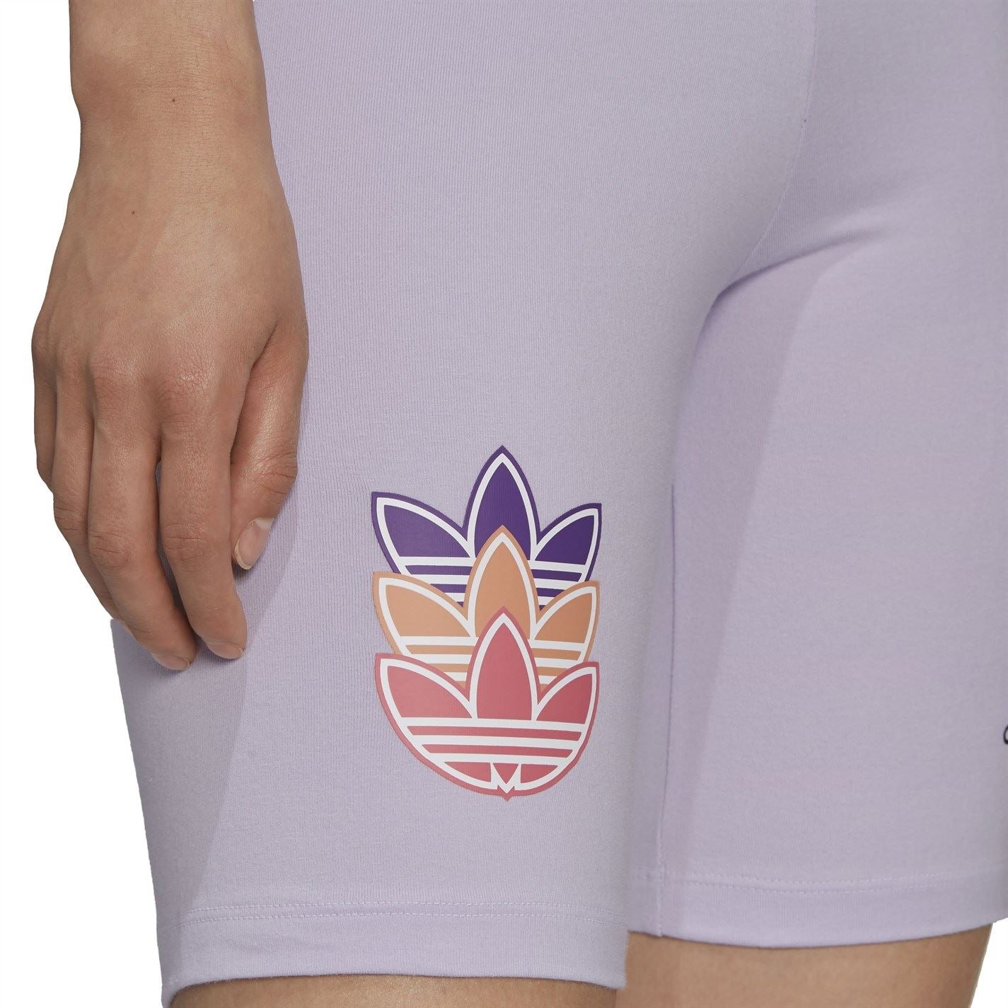 adidas Originals Skinny Fit Biking Athletic Shorts