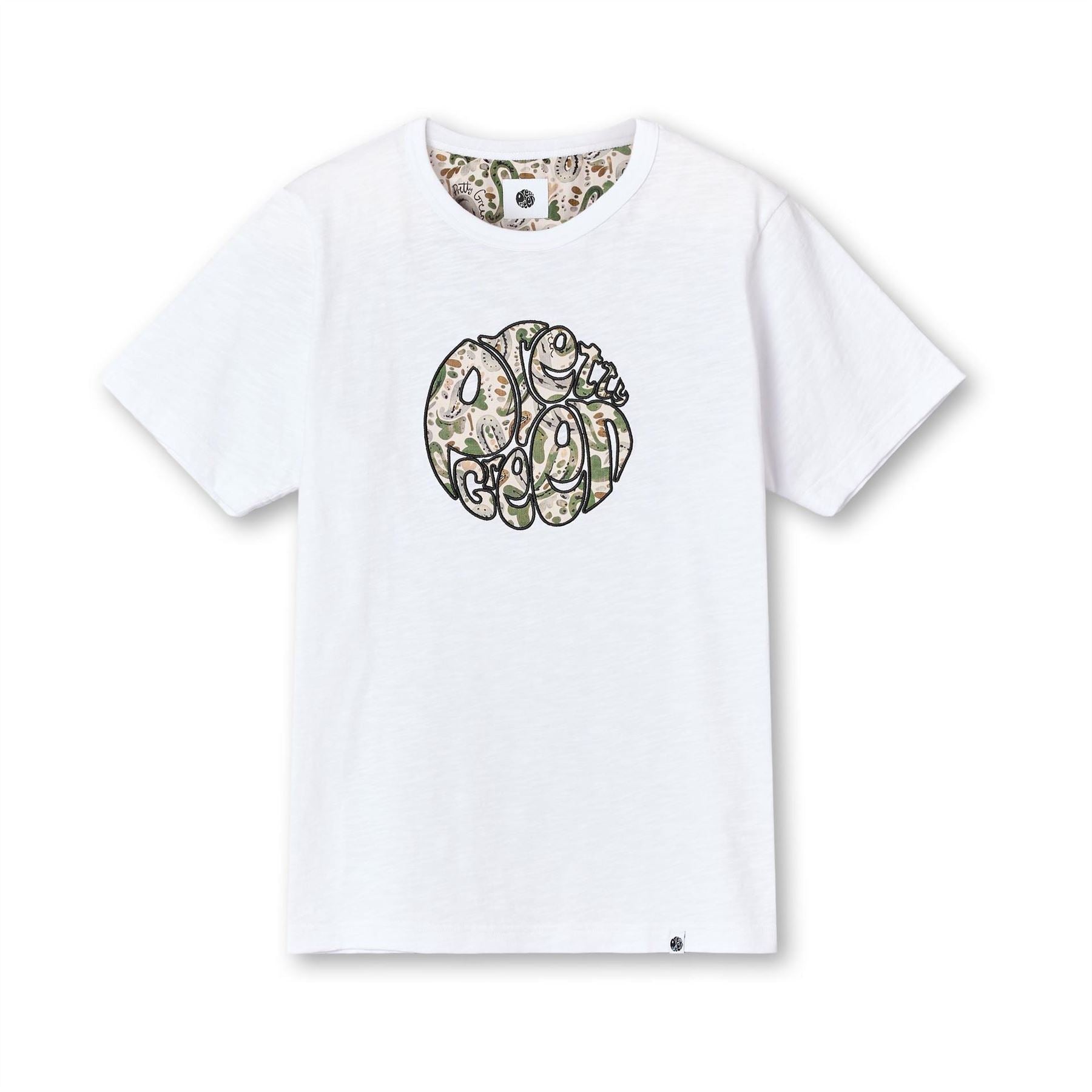 Pretty Green Aquarelle Print Regular Fit T-Shirt