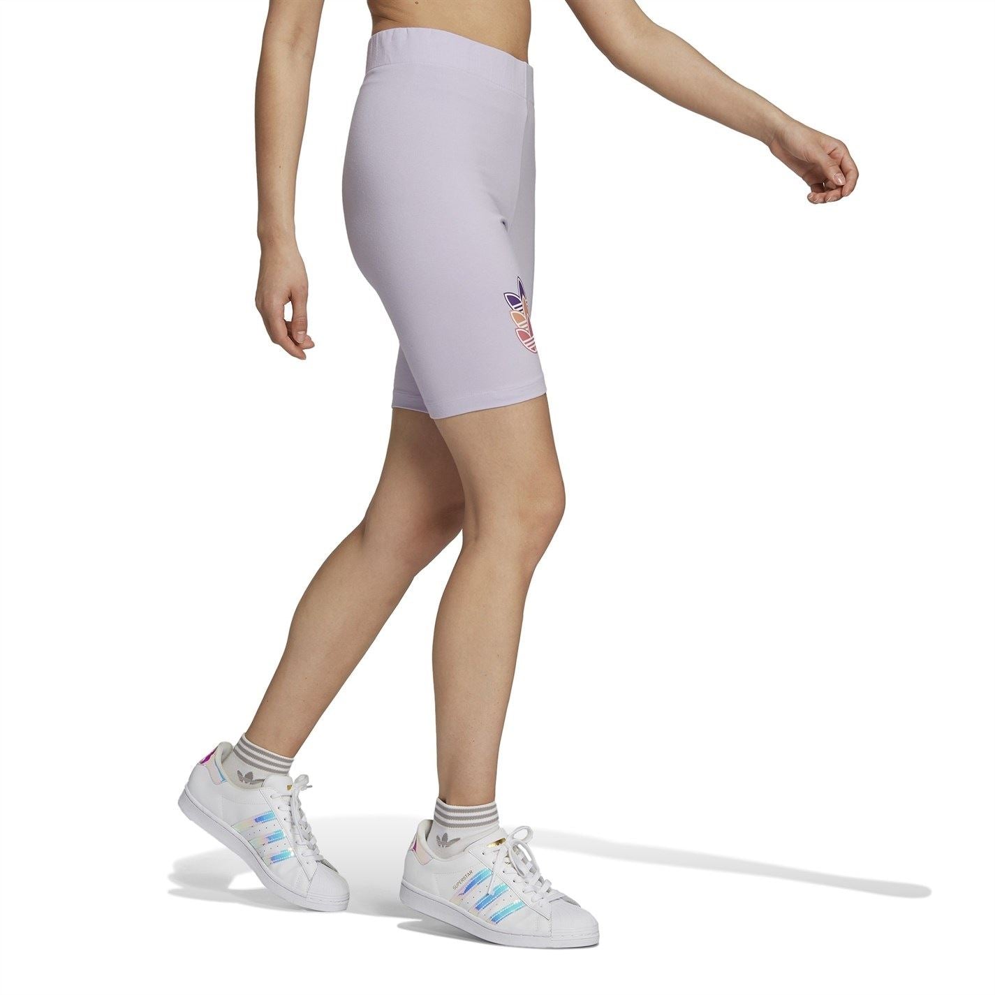 adidas Originals Skinny Fit Biking Athletic Shorts