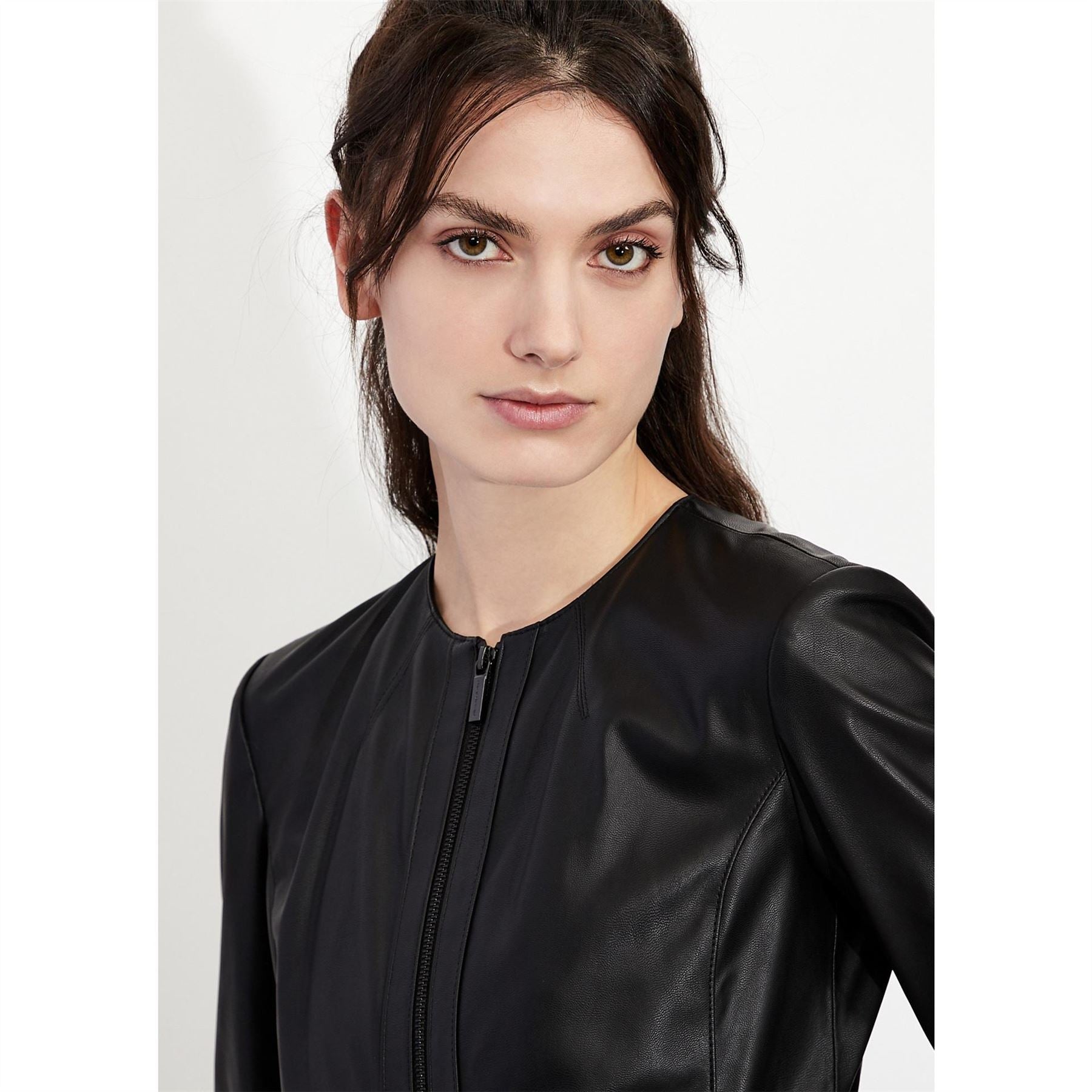 Armani Exchange Leather Jacket