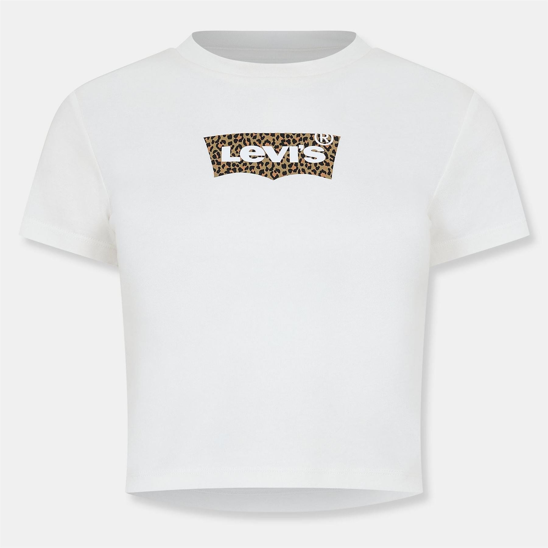 Levis Lacoste Lettering Crew Neck Short Sleeve T-Shirt