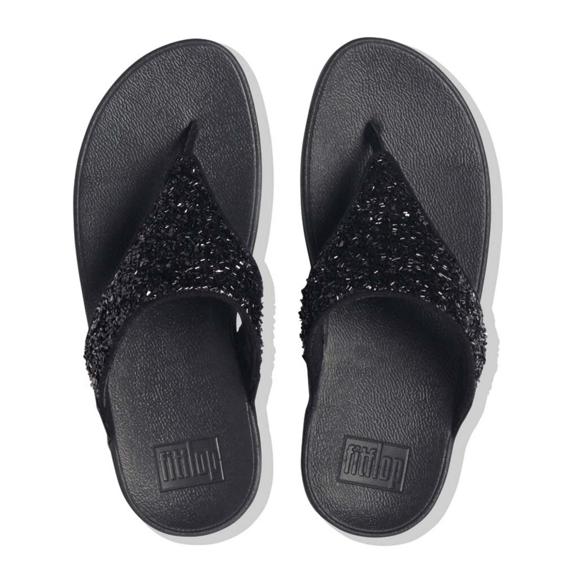 Fitflop Lulu Summerfoil Toe Thong Sandals