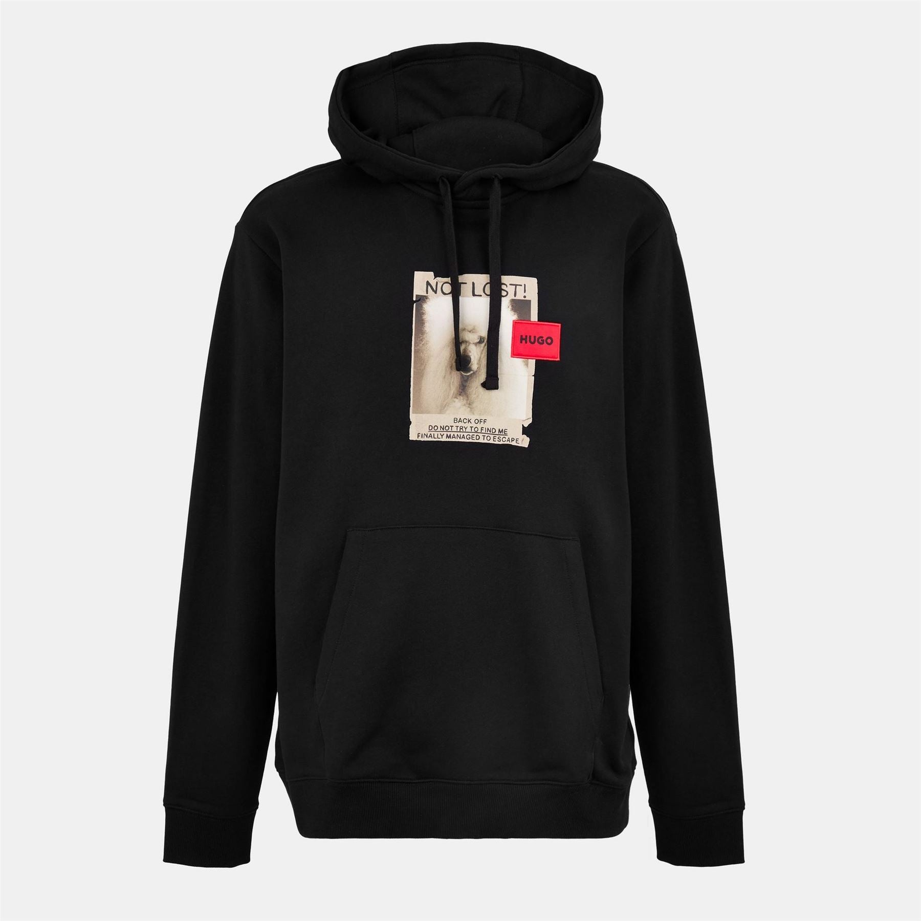 Hugo Dog Graphic Hooded Neck Sweatshirt
