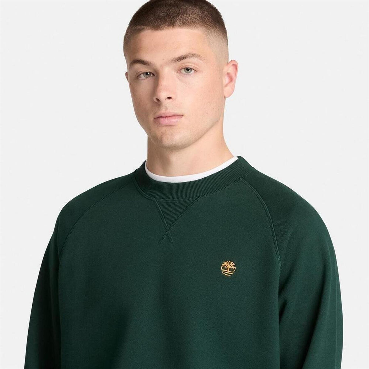 Timberland Timberland Logo Crew Neck Raglan Sleeve Sweatshirt