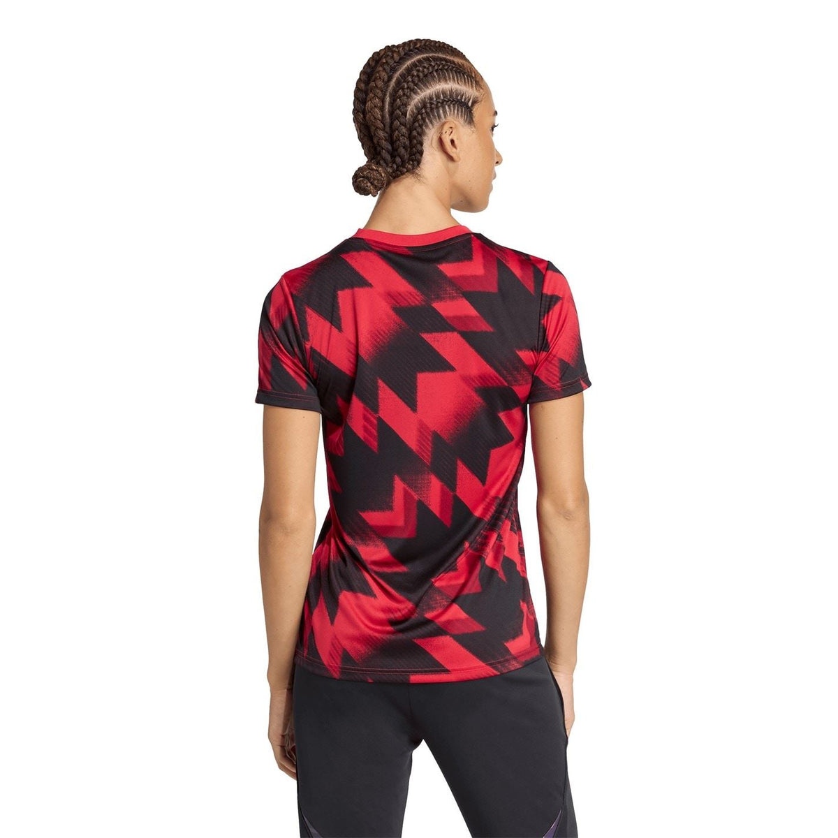 adidas Womens Manchester United Pre Match Shirt 2025 2026