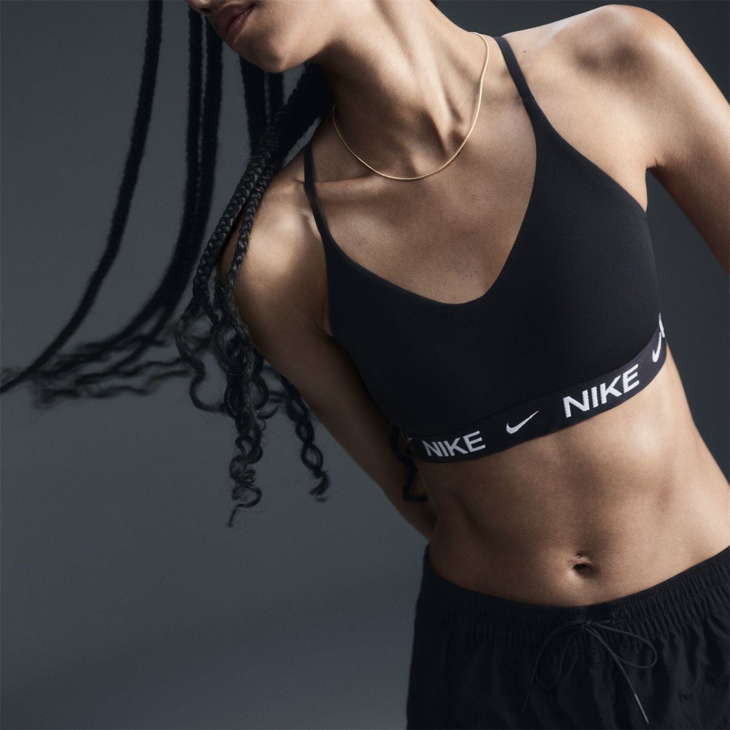 Nike Womens Indy Light Support Padded Adjustable Sports Bra