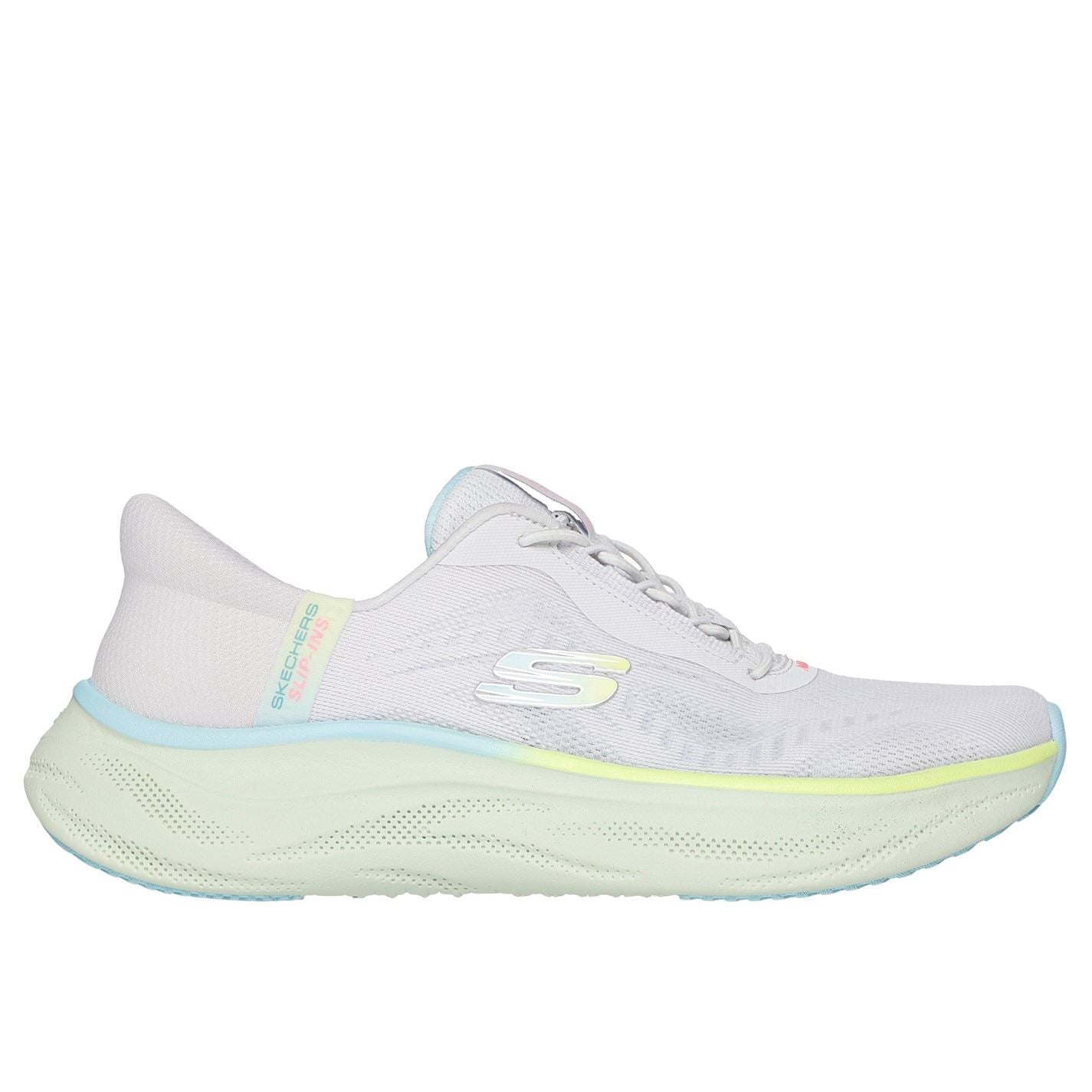 Skechers Round Toe Flat Heel Low Top Sneakers