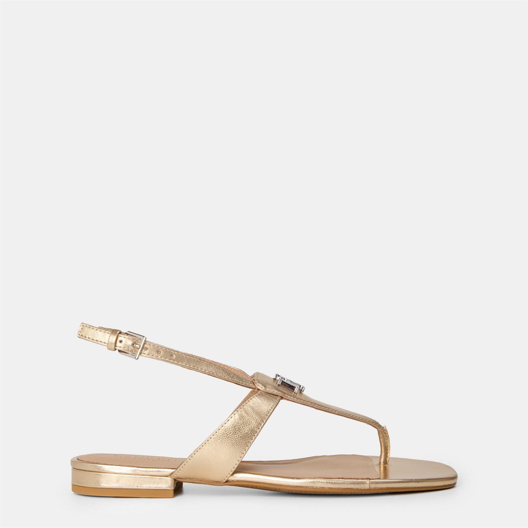 Lauren by Ralph Lauren Everley Toe Post Flatform Sandals
