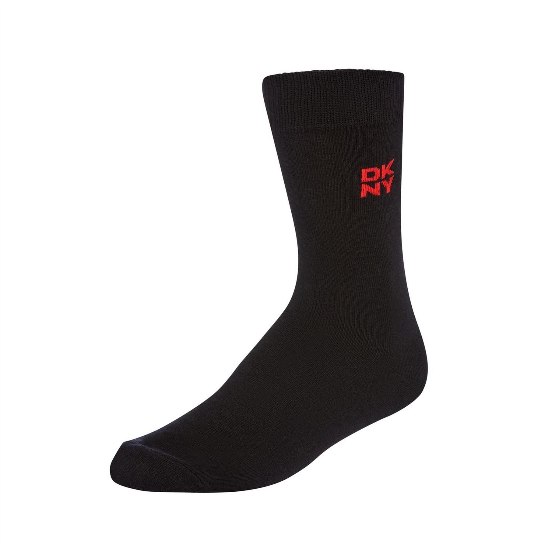 DKNY Mens 3 Pack Gift Socks Fink