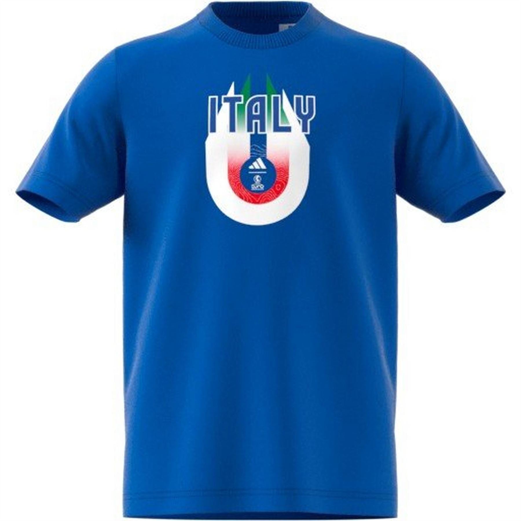 adidas Italy Tee Crew Neck T-Shirt