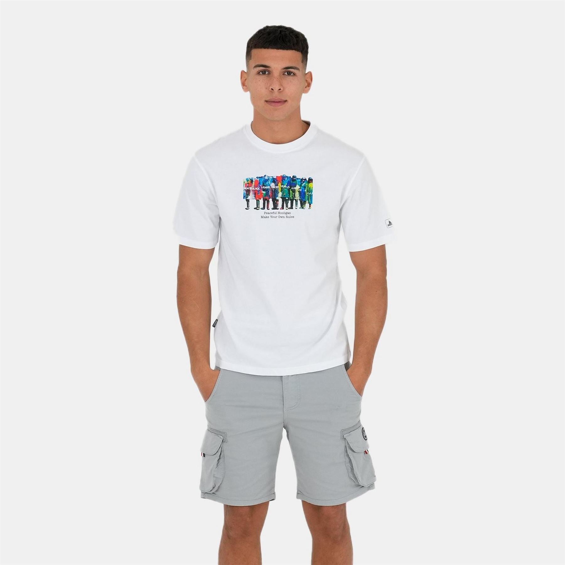 Peaceful Hooligan Peaceful Riot Regular Fit T-Shirt