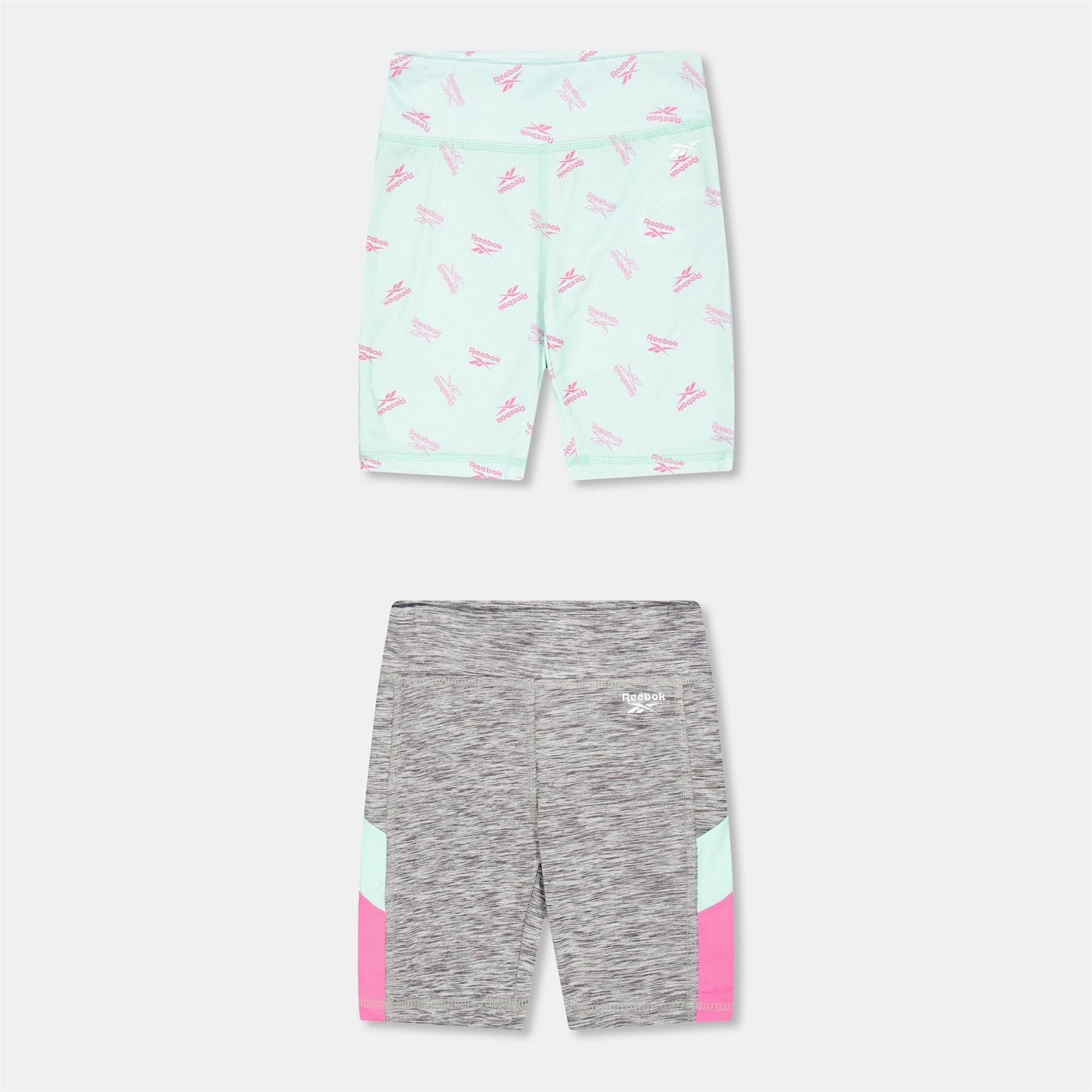 Reebok 2 Pack Slim Fit Bermuda Shorts