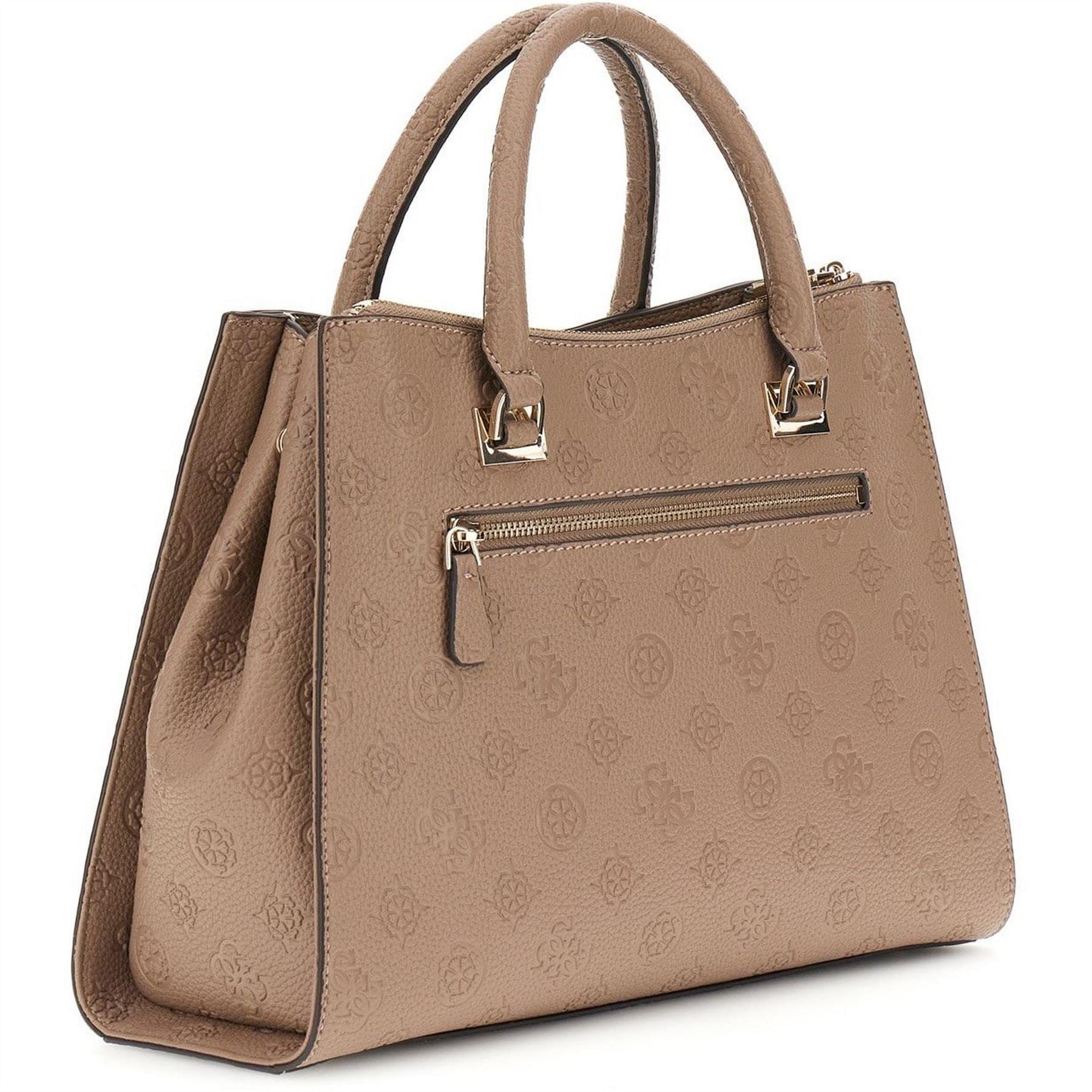 Guess Rectangle Shape Tote with Key Ring