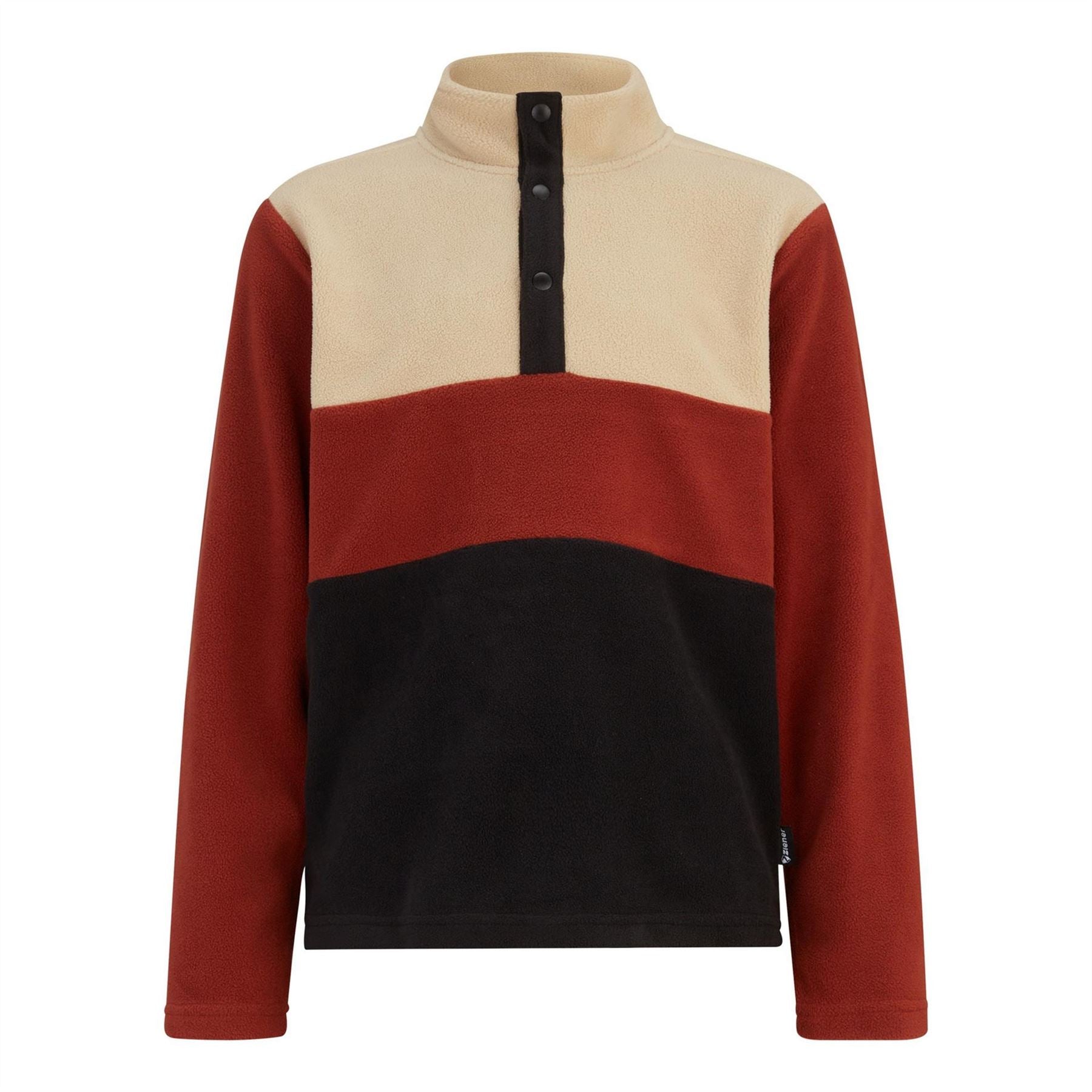 Ziener Jannu Half Zip Neck Long Sleeve Fleece