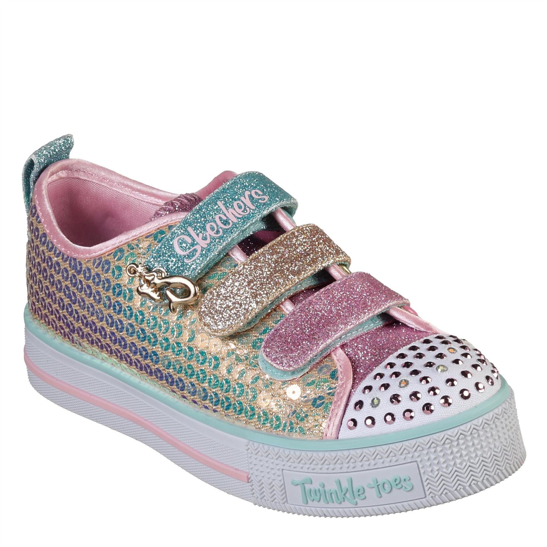 Skechers Twinkle Toes Mermaid Magic Infants Trainers