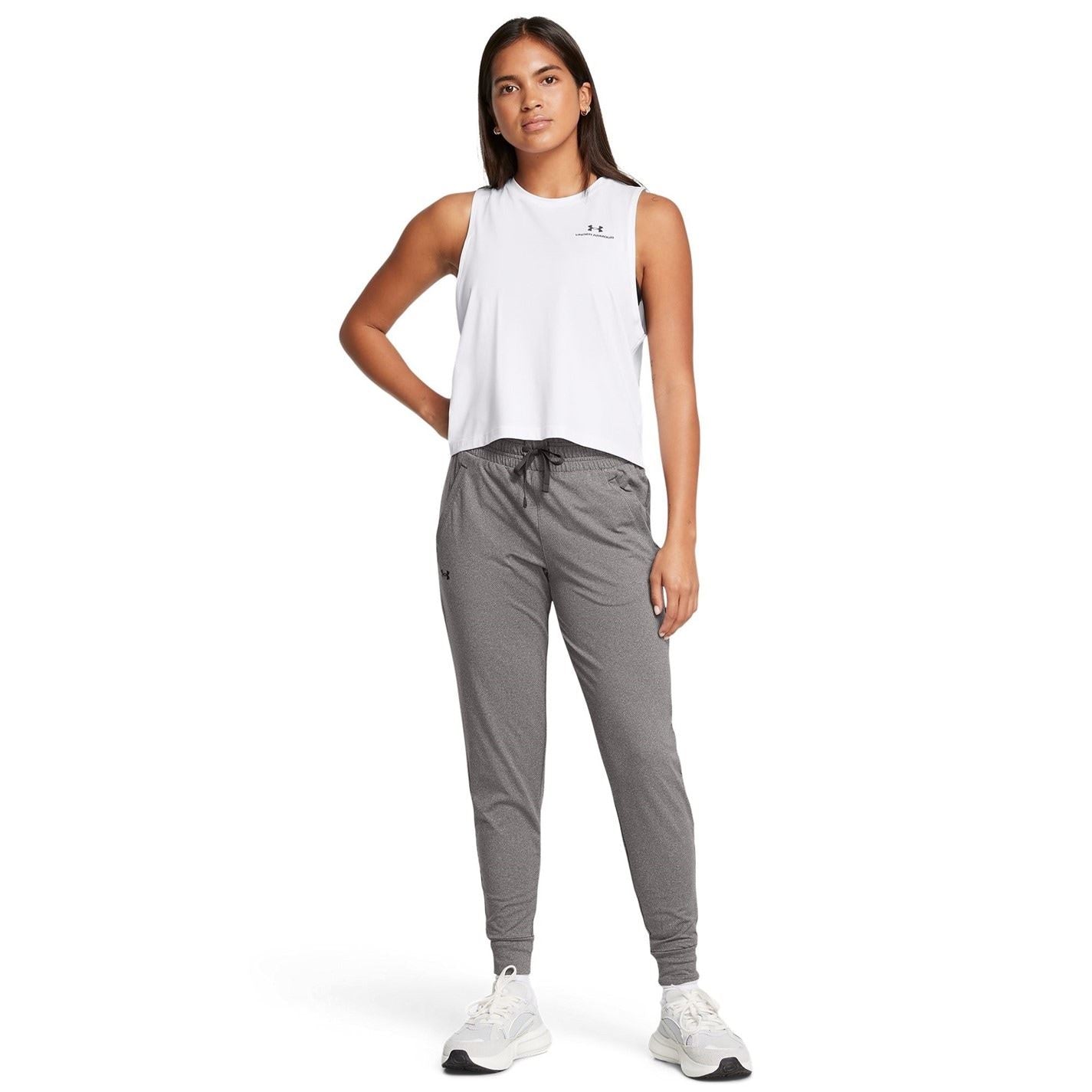 Under Armour Solid Patterned Joggers with Elastic Cuff
