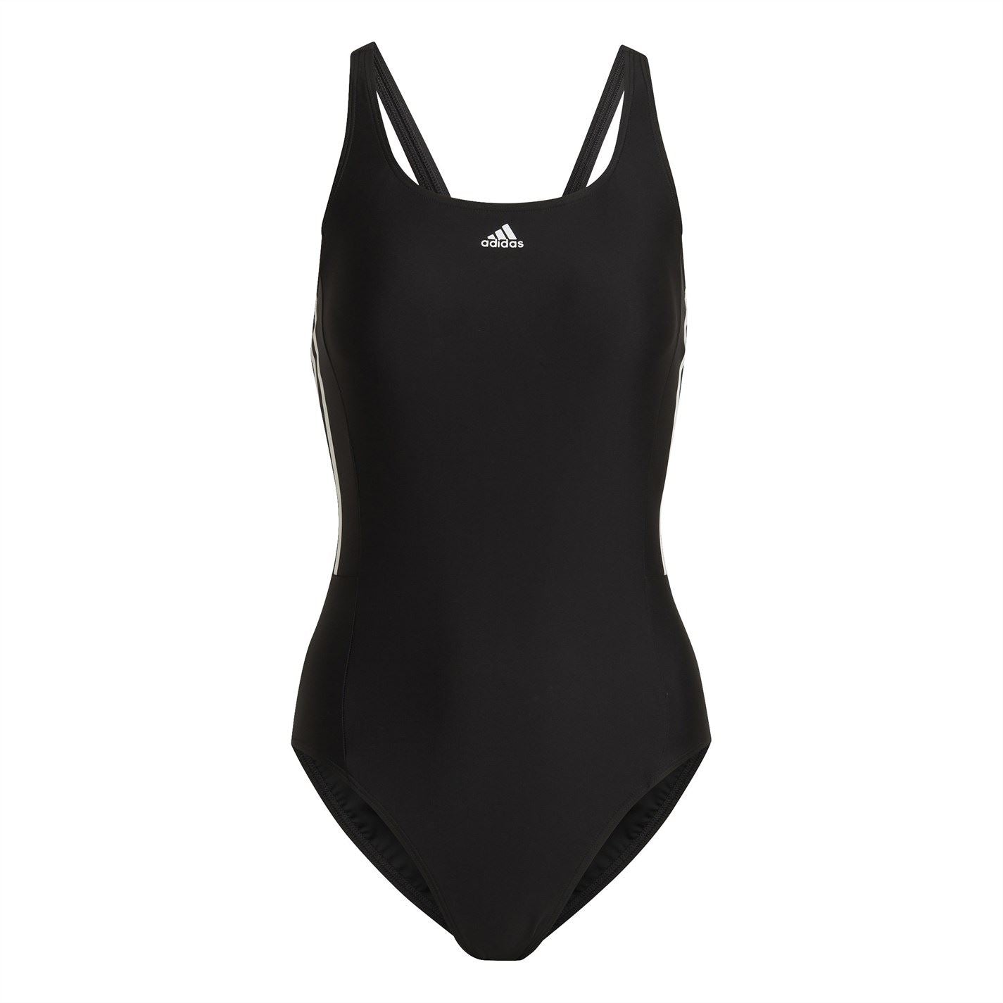 adidas Womens Classic 3 Stripes Swimsuit