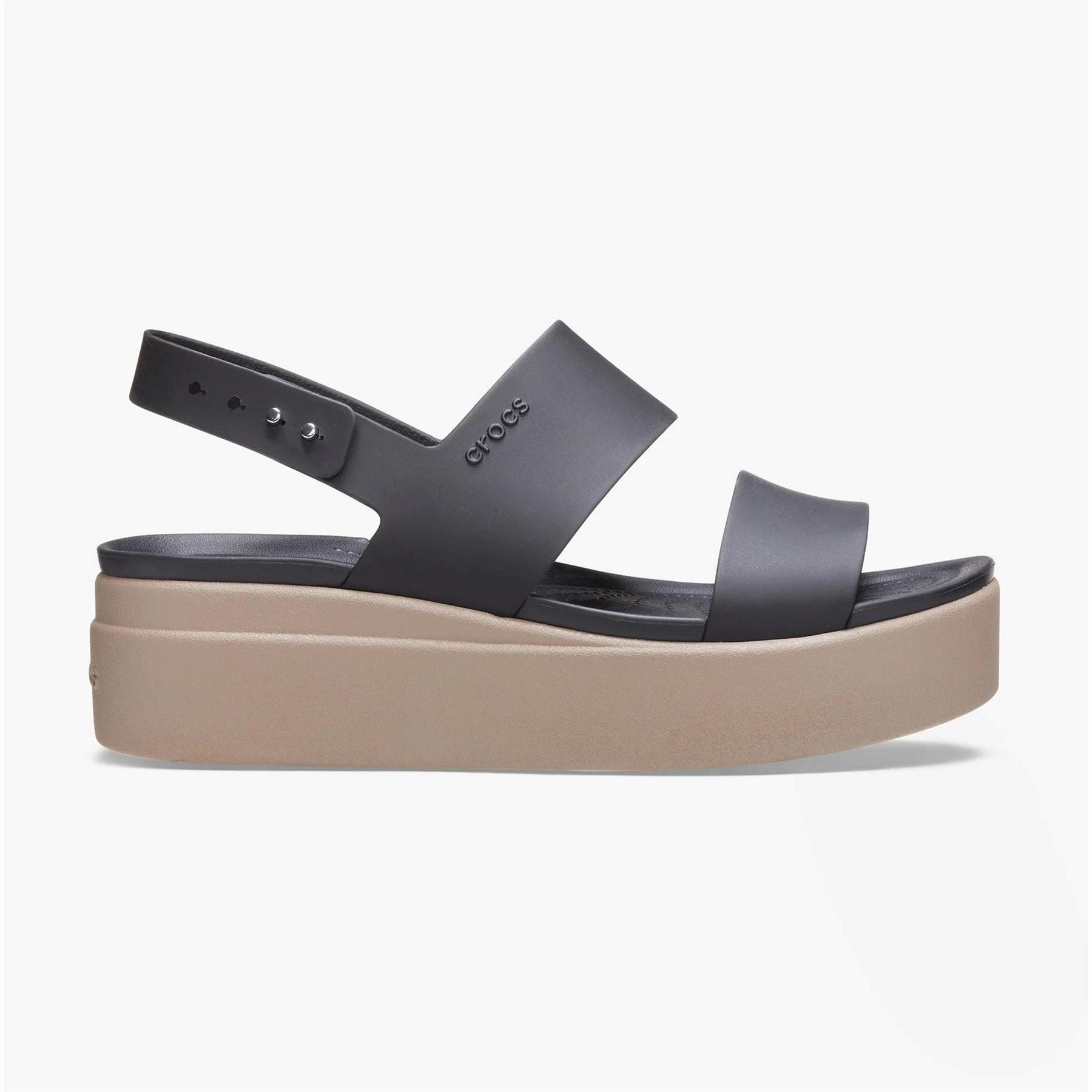 Crocs Brooklyn Low Wedge Open Toe Slides