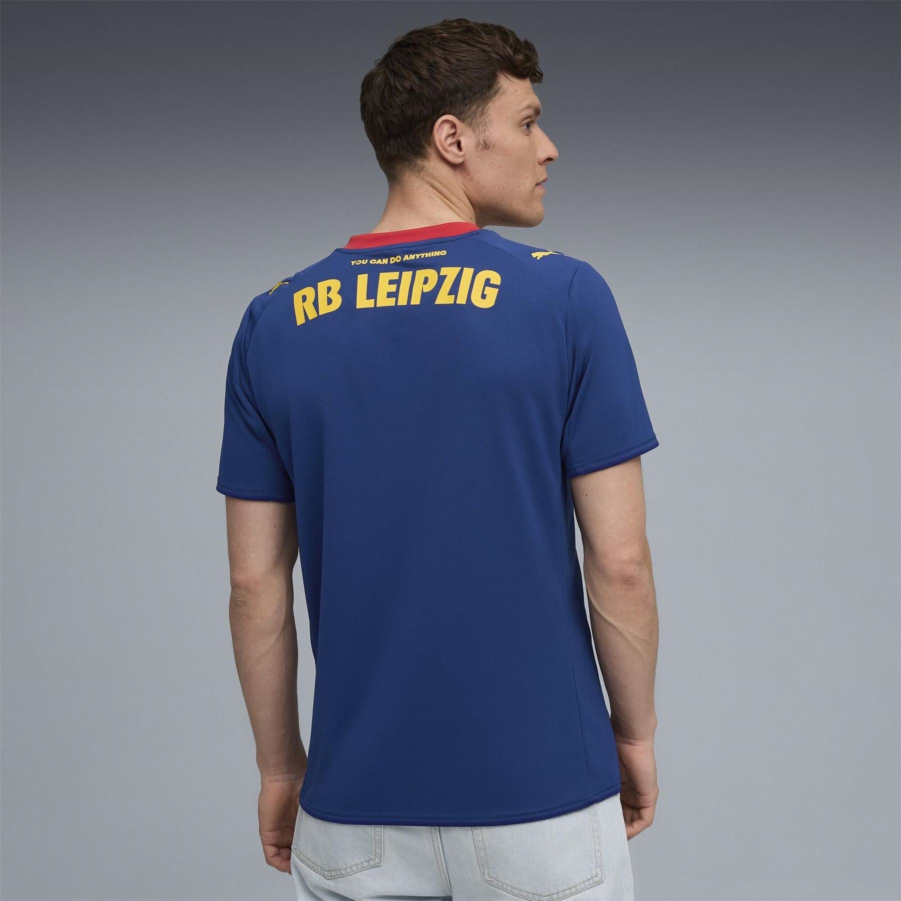 Puma Mens Rb Leipzig Authentic Away Football Shirt 2025 2026