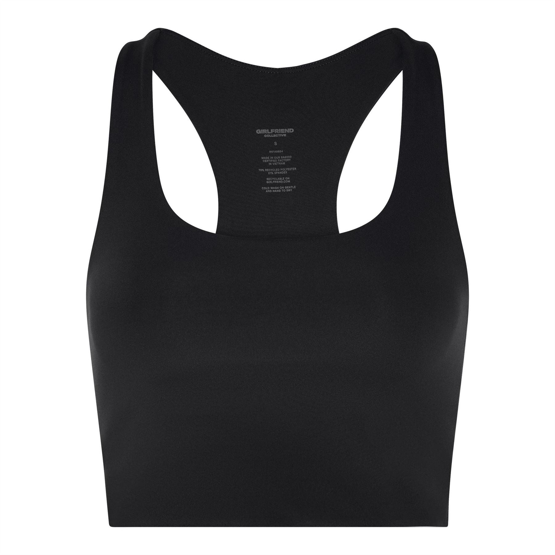 Girlfriend Collective Paloma Non Wired Medium Impact Sports Bra
