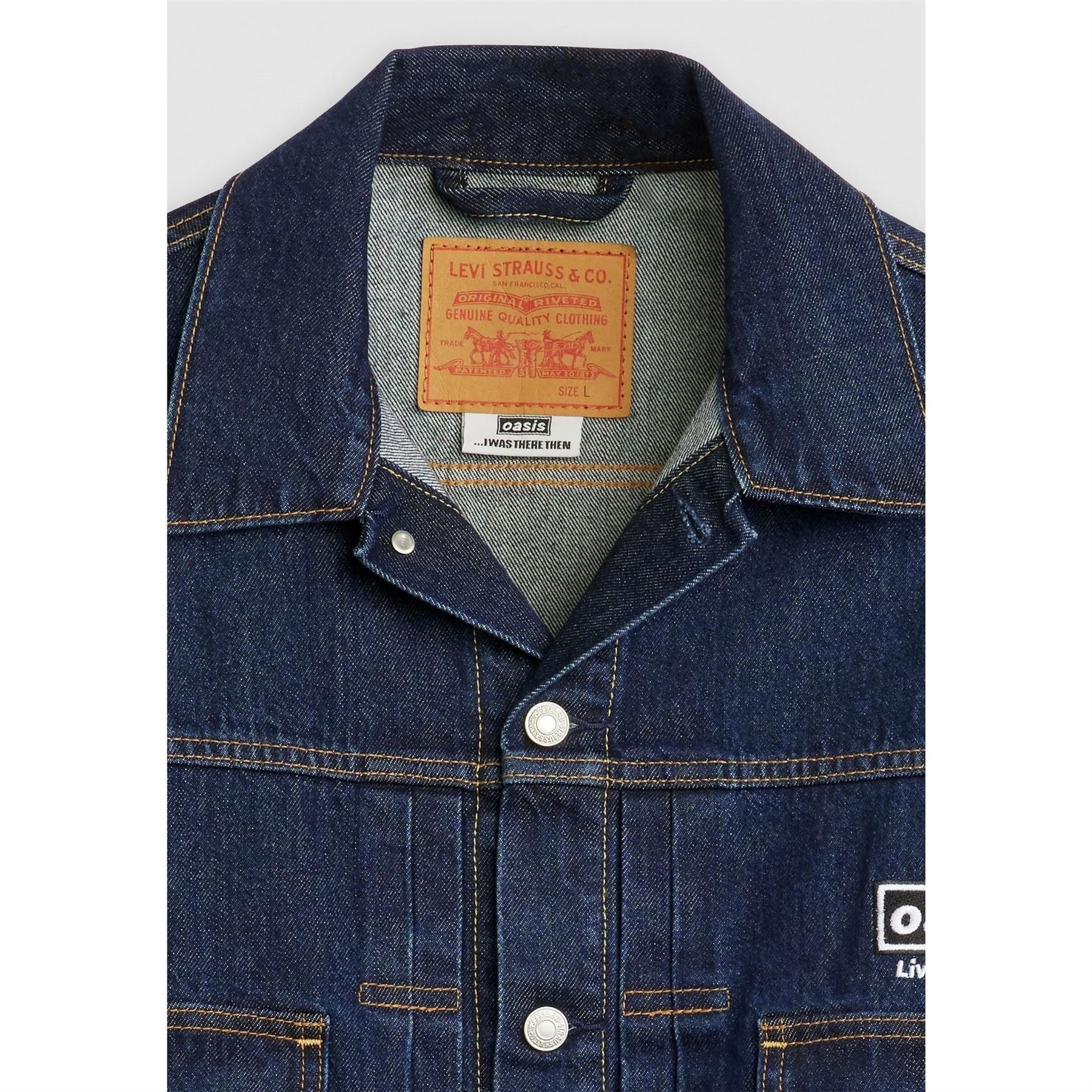 Levis Oasis Type 2 Long Sleeve Denim Jacket