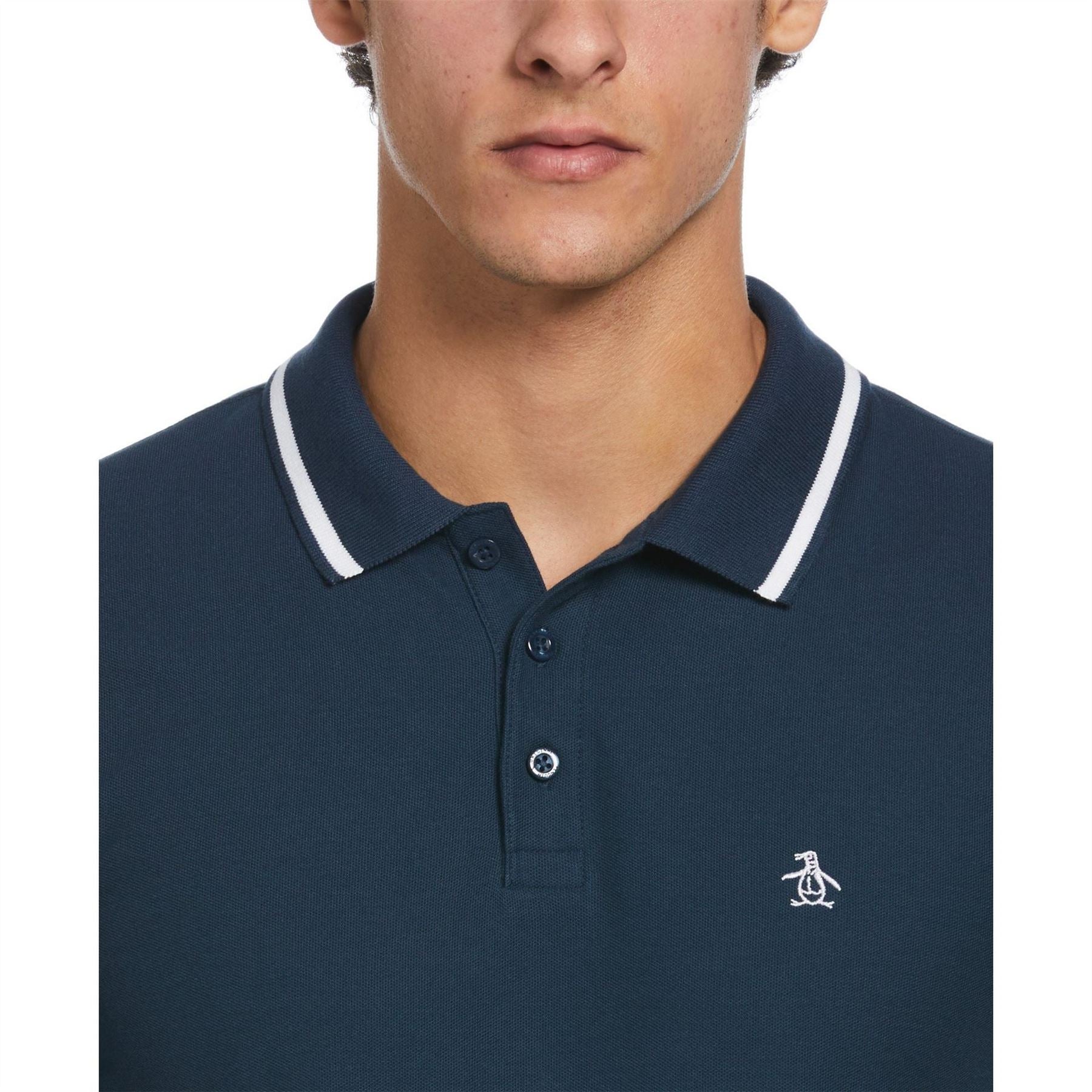 Original Penguin Contrast Tipped Polo Regular Fit Shirt