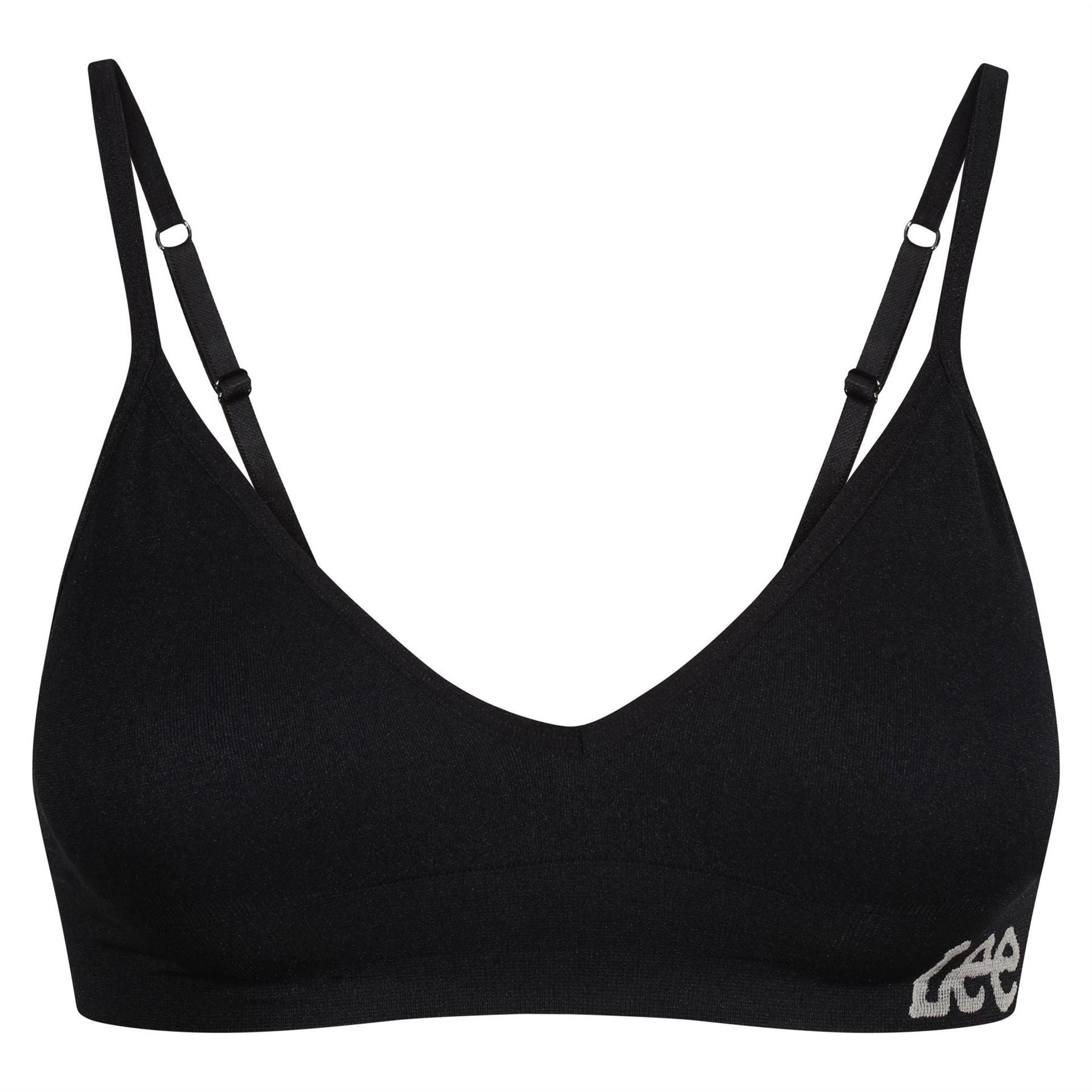 Lee Seamless Spaghetti Strap Crop Bra
