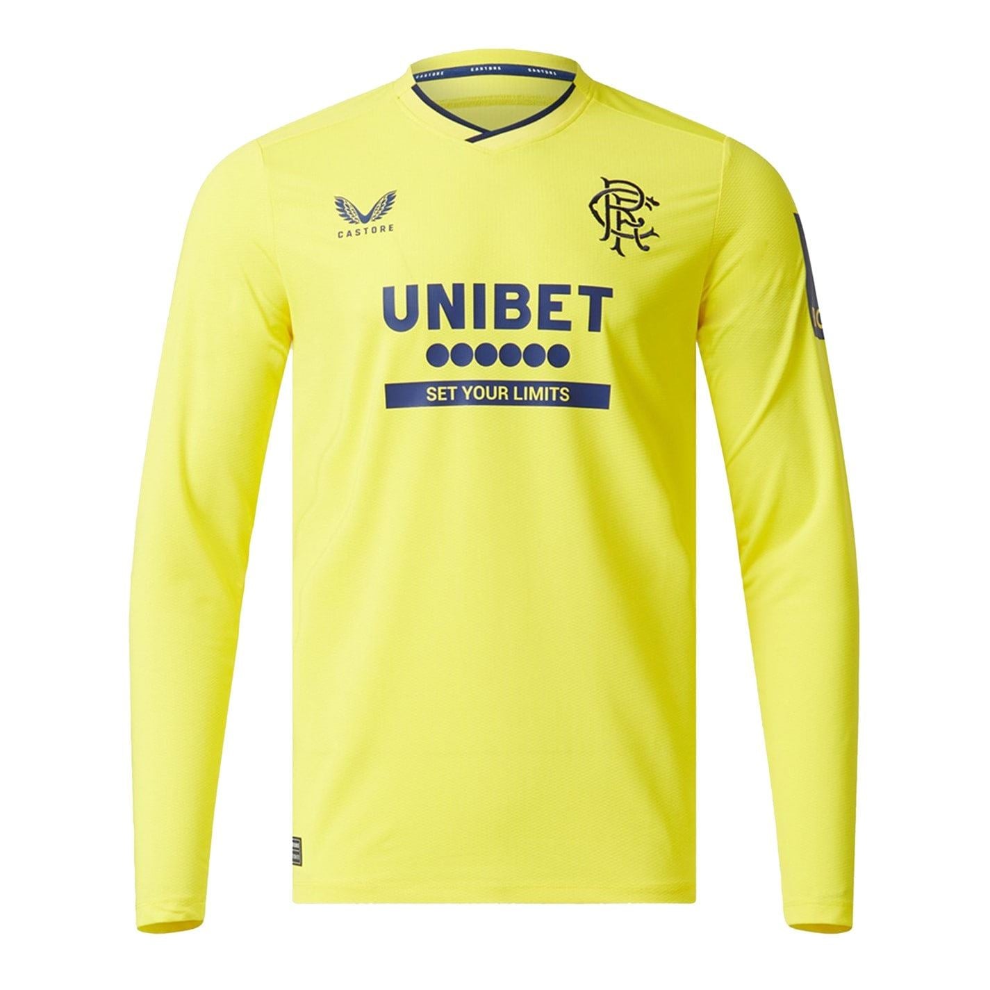 Castore Rangers FC V Neck Regular Fit T Shirt