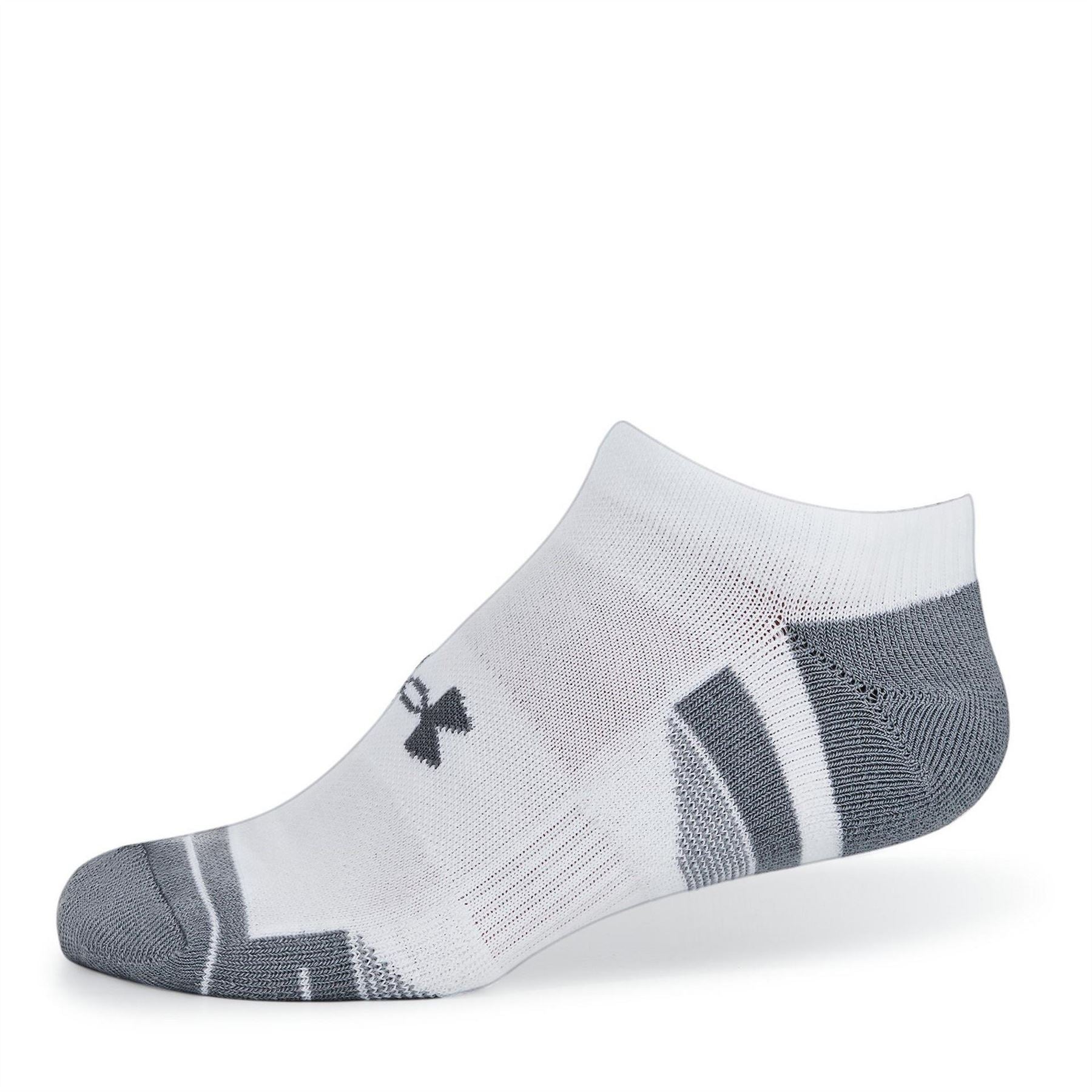 Under Armour Armour Ua Performance Tech 3 Pack No Show Socks Unisex