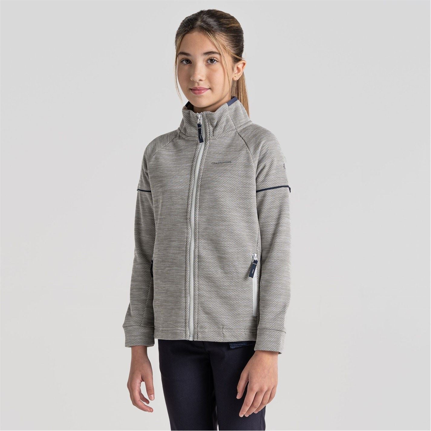Craghoppers Kids Crag Nico Hooded Full Zip Fleece