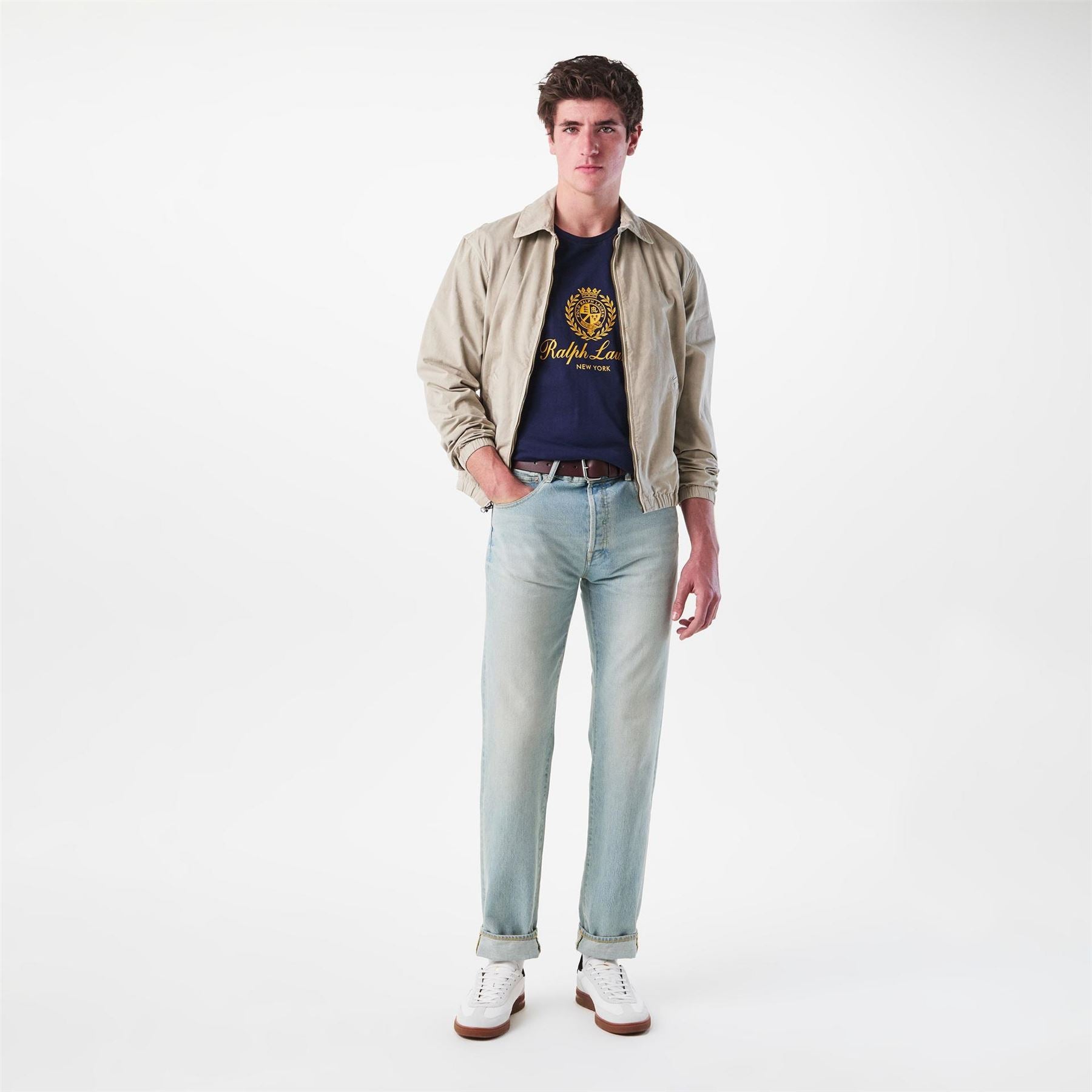 Polo Ralph Lauren Bayport Solid Patterned Windbreaker Jacket