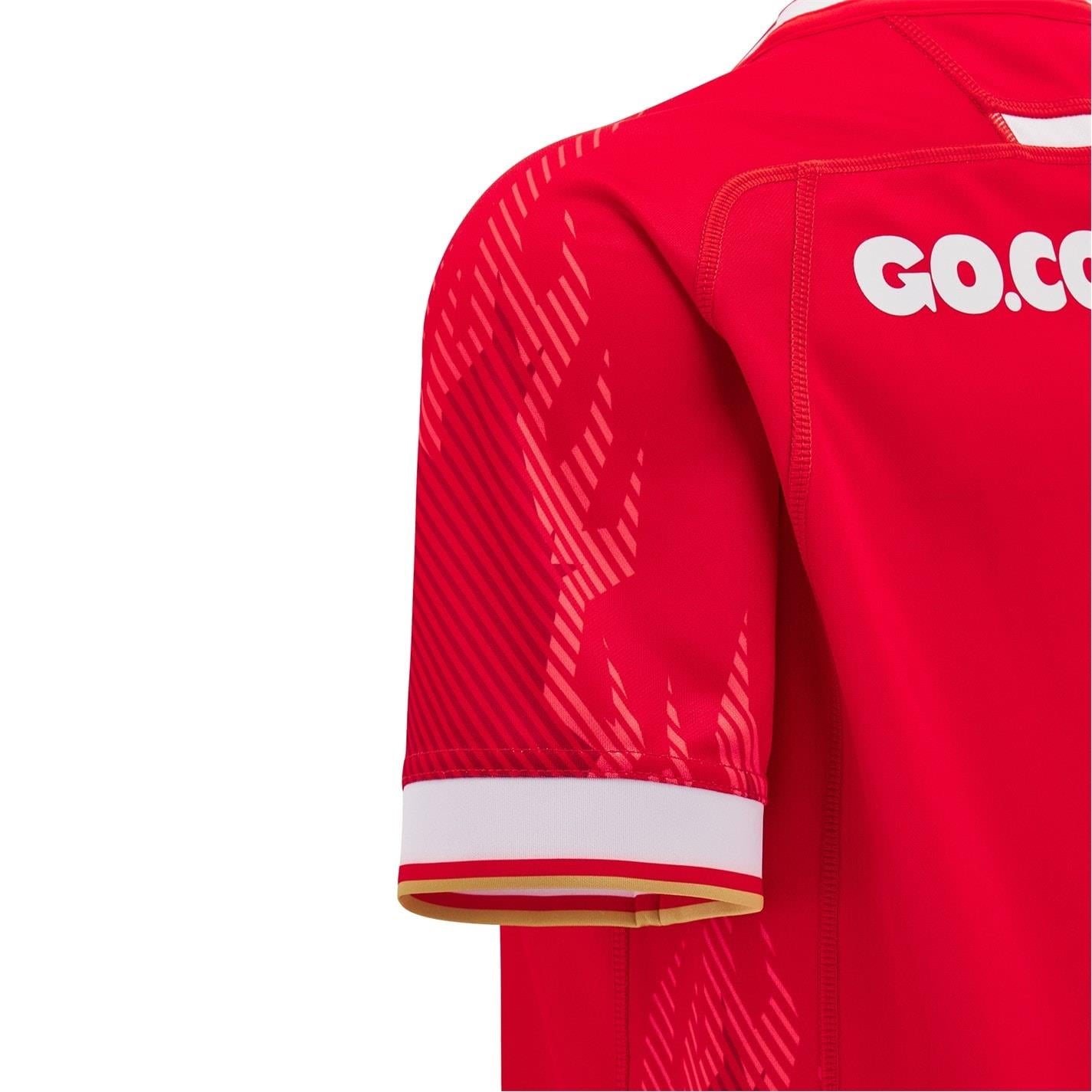 Macron Womens Welsh Rugby Union Home Shirt 2024 2025