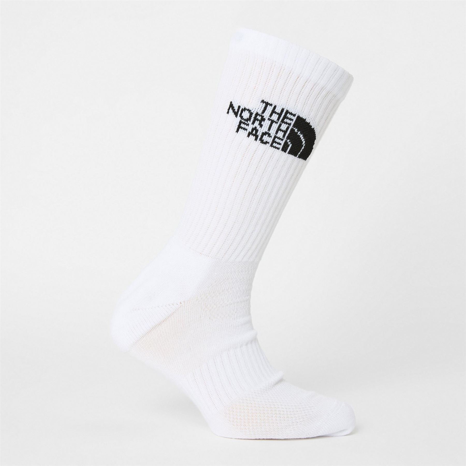 The North Face North Face Multi Sport Cush Crew Sock 3p Tnf B