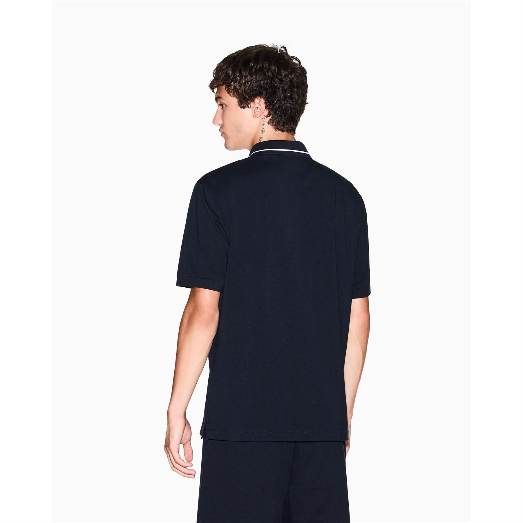 Armani Exchange Short Sleeve Polo Shirt