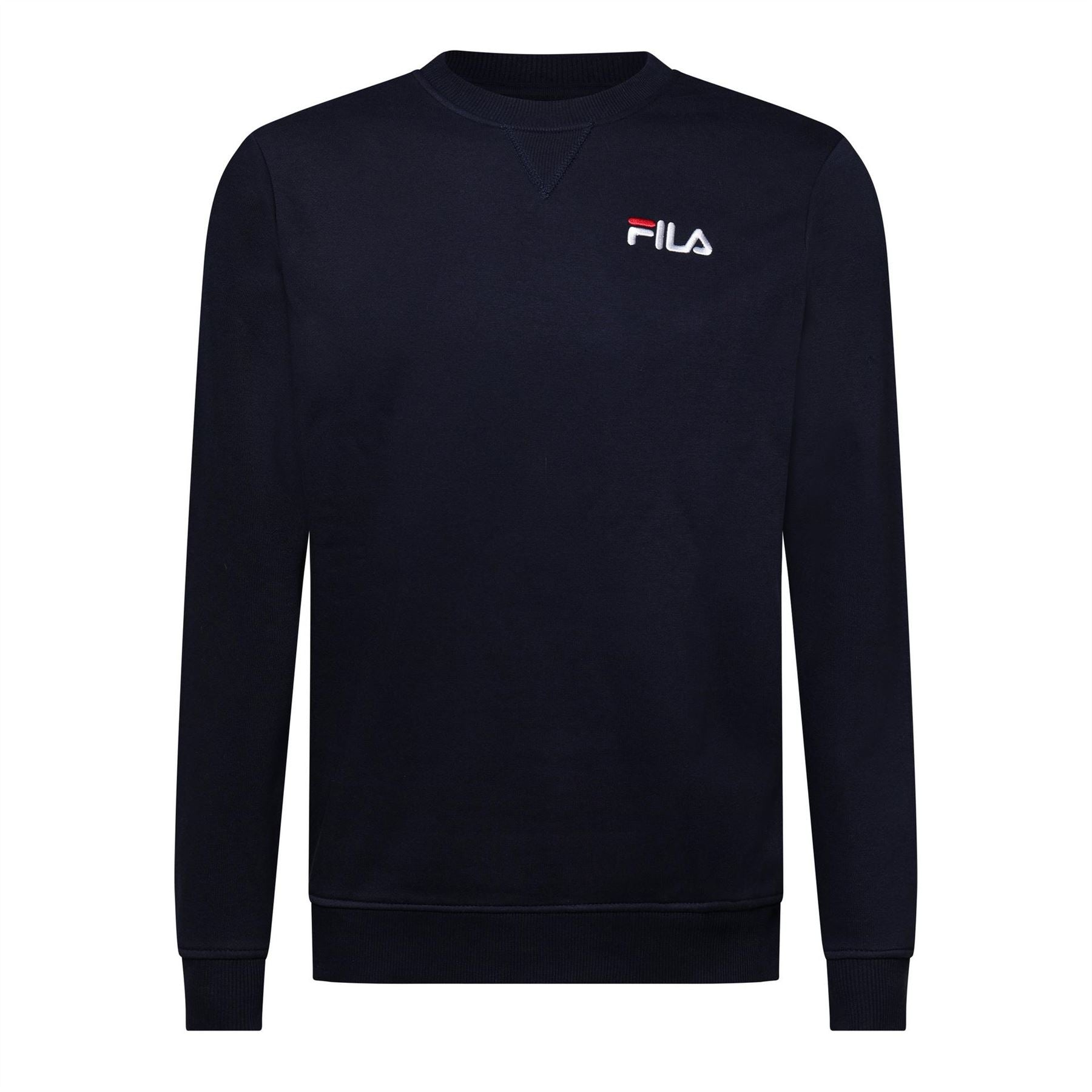 Fila Casper Wordmark Crew Neck Long Sleeve Sweatshirt