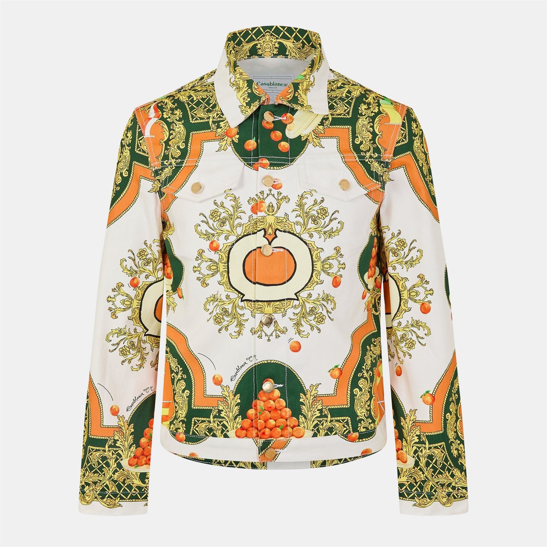 Casablanca Casa Print Denim Jacket