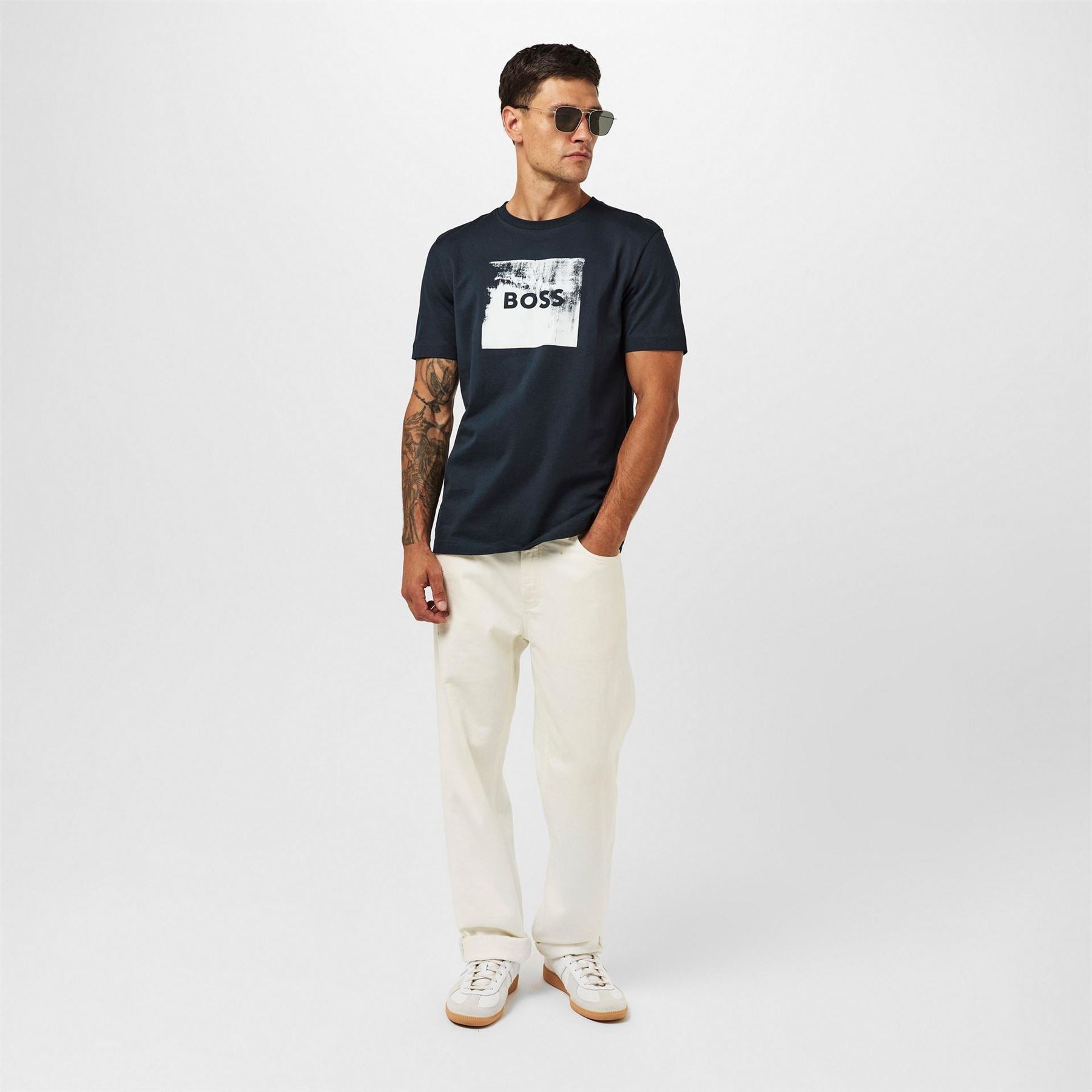 Boss Wheel Cotton T-Shirt