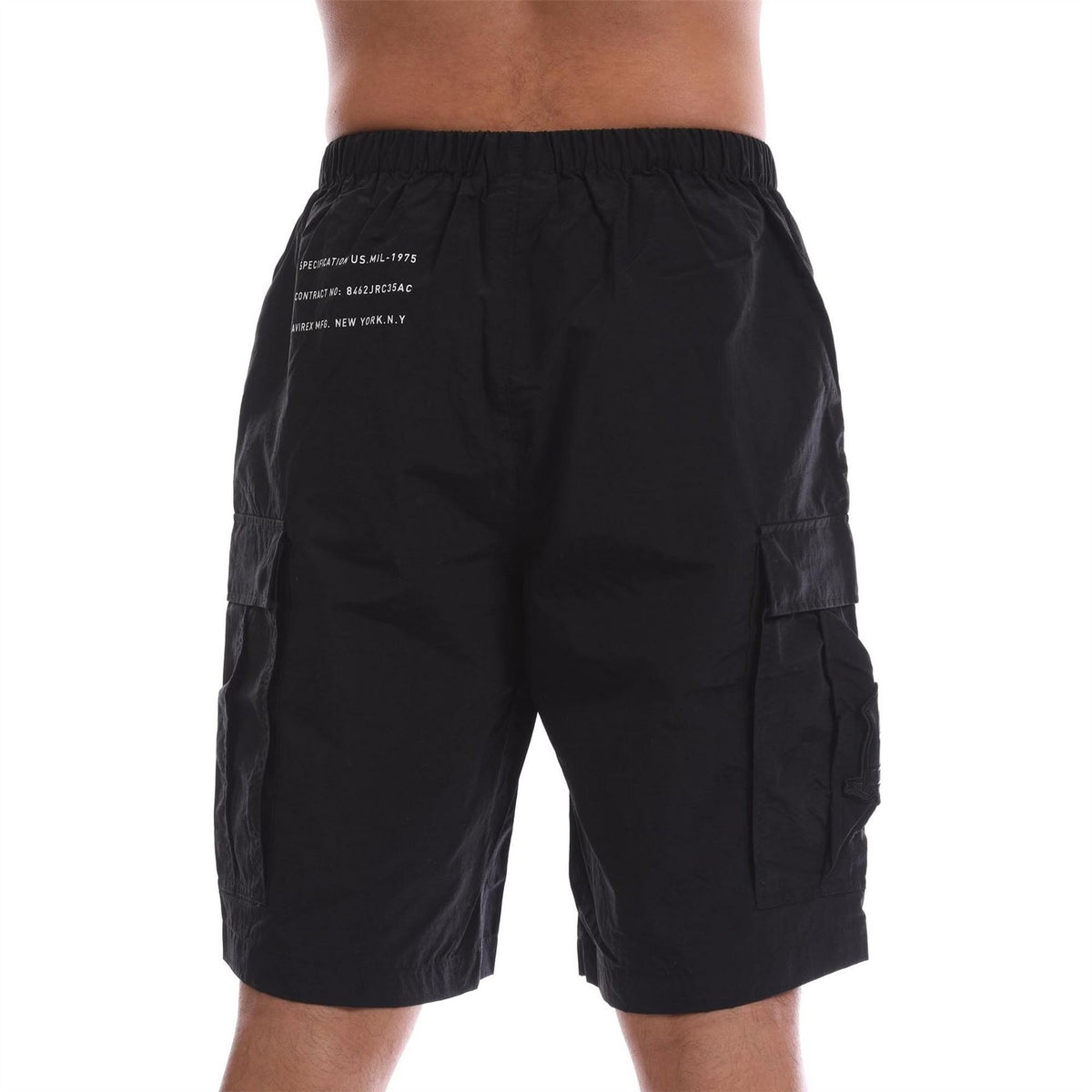 Avirex Lux Cargo Shorts with Elasticated Waistband