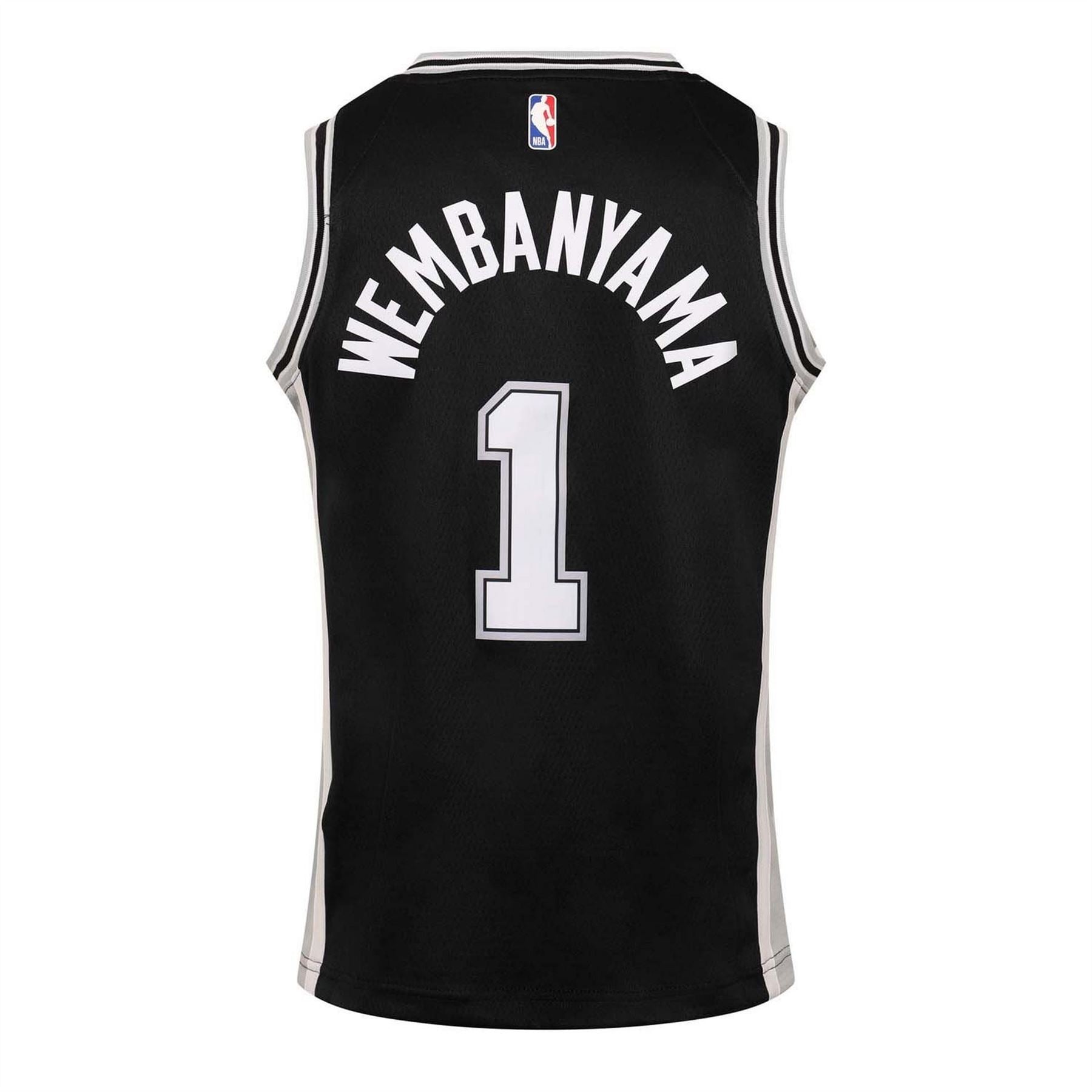 Nike Antonio Spurs Wembanyama #1 Jersey