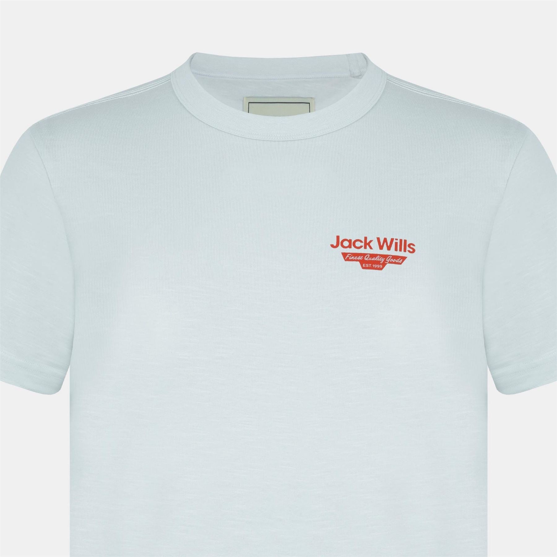 Jack Wills Staple Cotton Short Sleeve Crew Neck T-Shirt