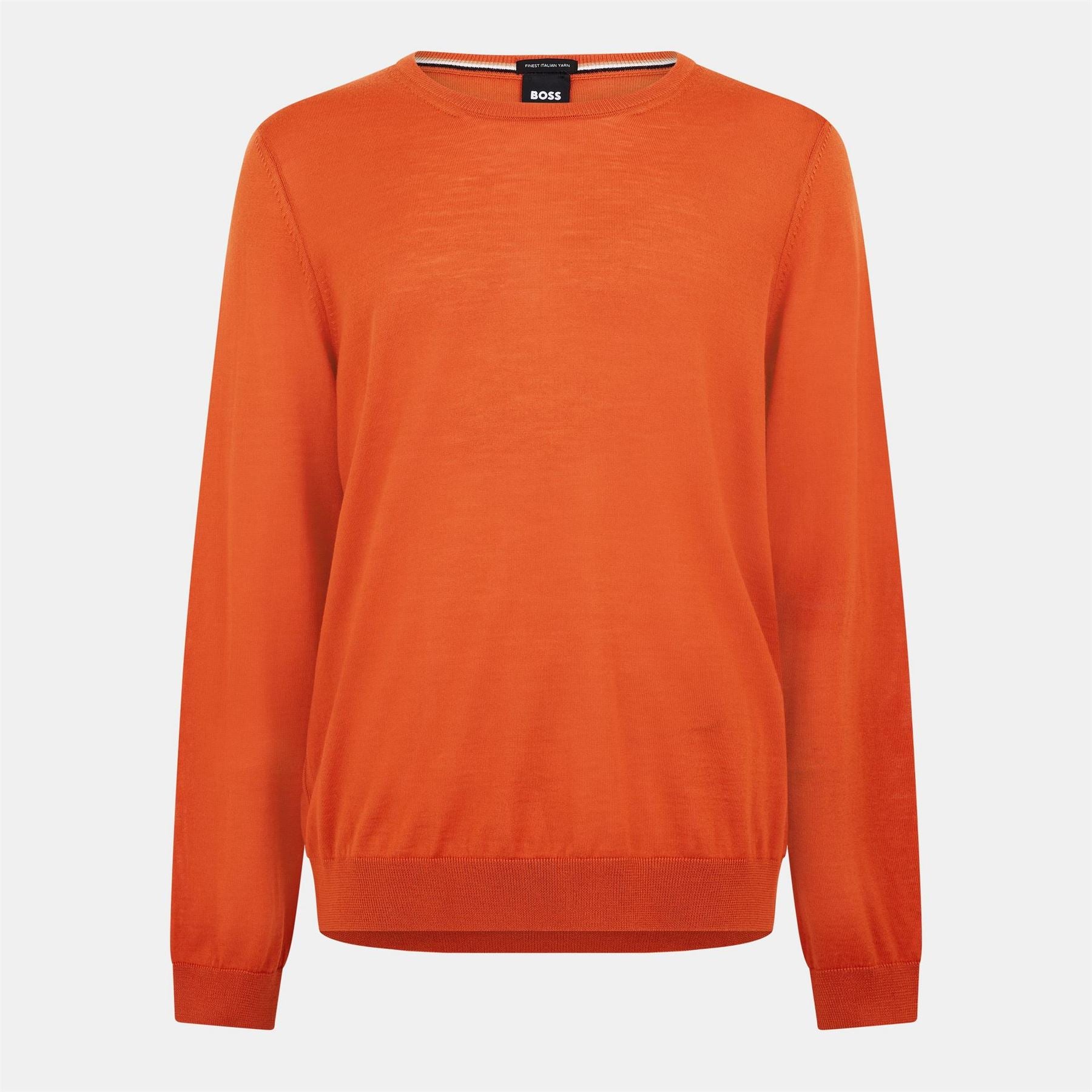 Boss Leno Knit Jumper, Soft Virgin Wool