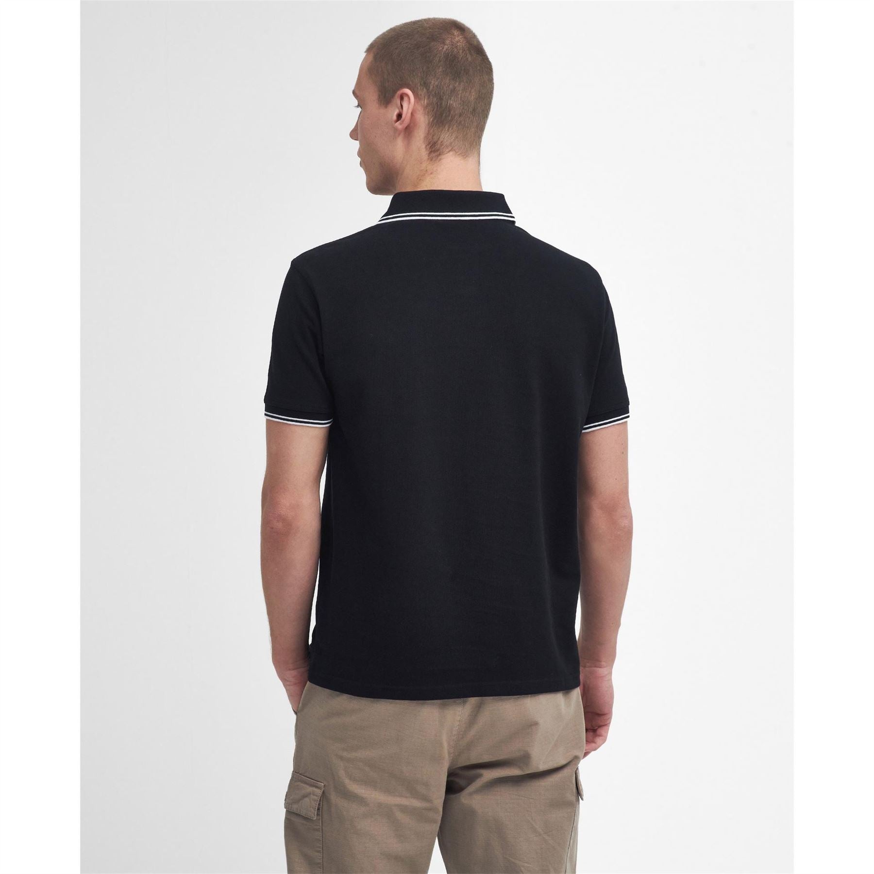 Barbour International Tipped Short Sleeve Polo Shirt