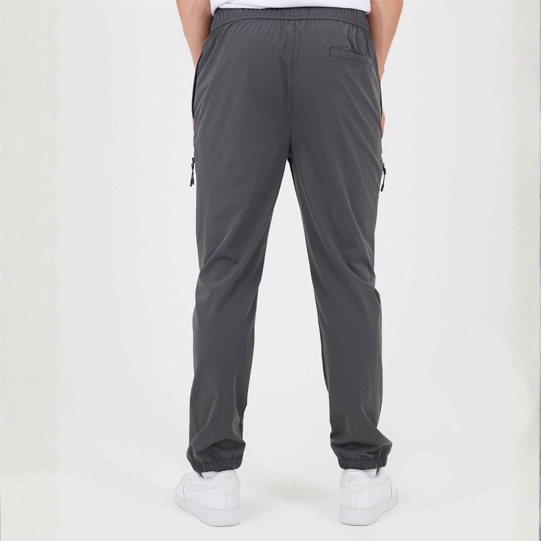 Brave Soul Tech Solid Patterned Slim Joggers
