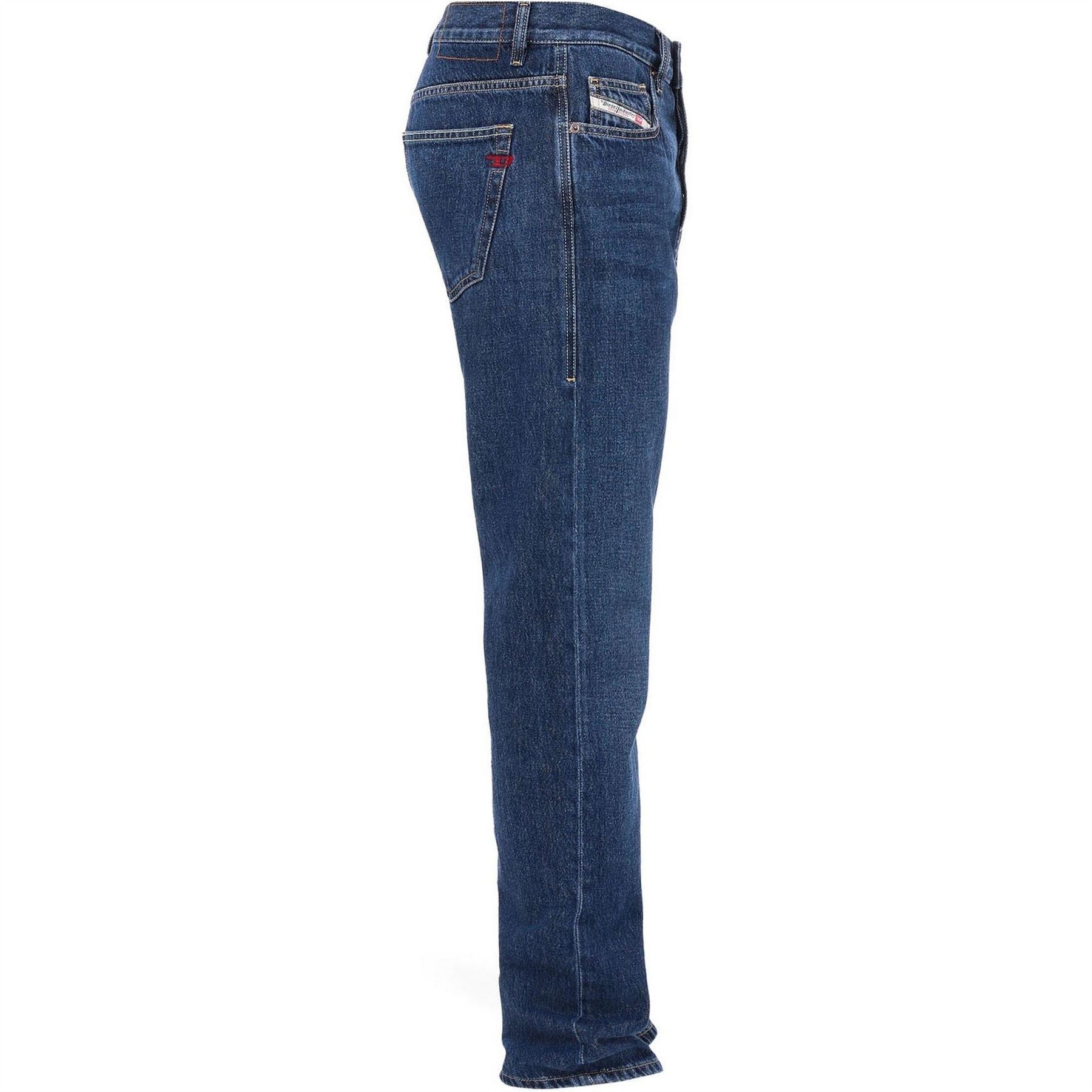 Diesel Five Pocket Straight Leg Jeans