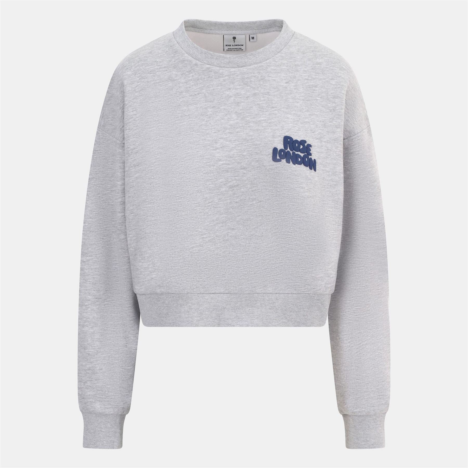 Rose London London All Love Crop Sweatshirt