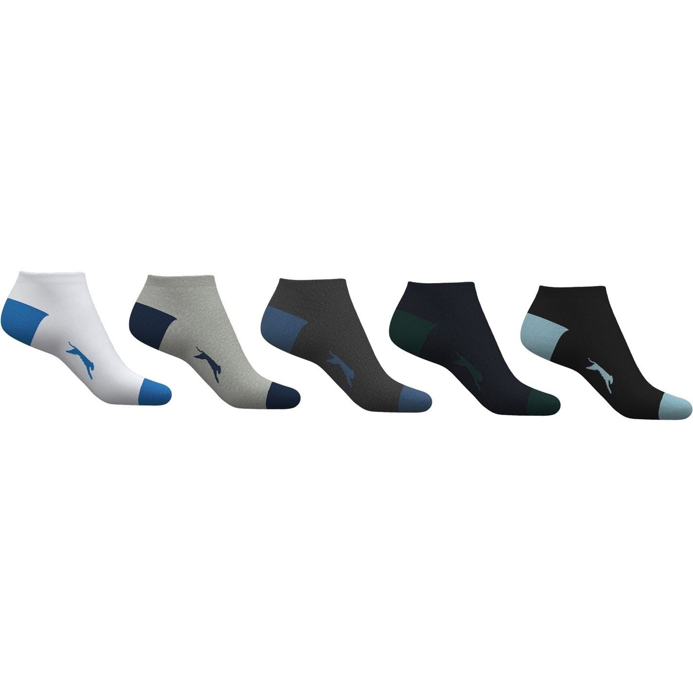 Slazenger Mens 5 Pack Trainer Socks