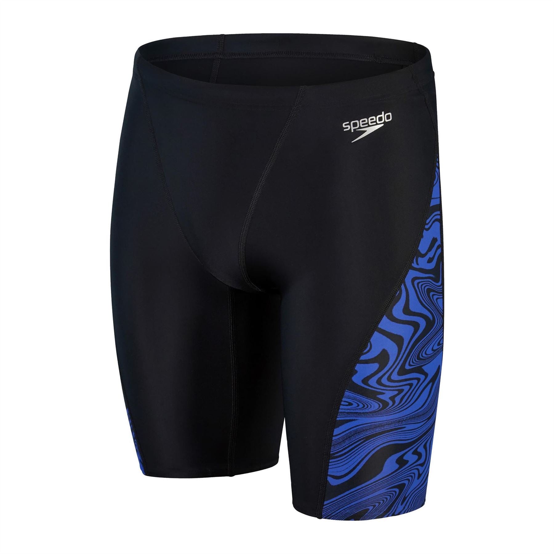 Speedo Allover V-Cut Marble Patterned Jammer Short