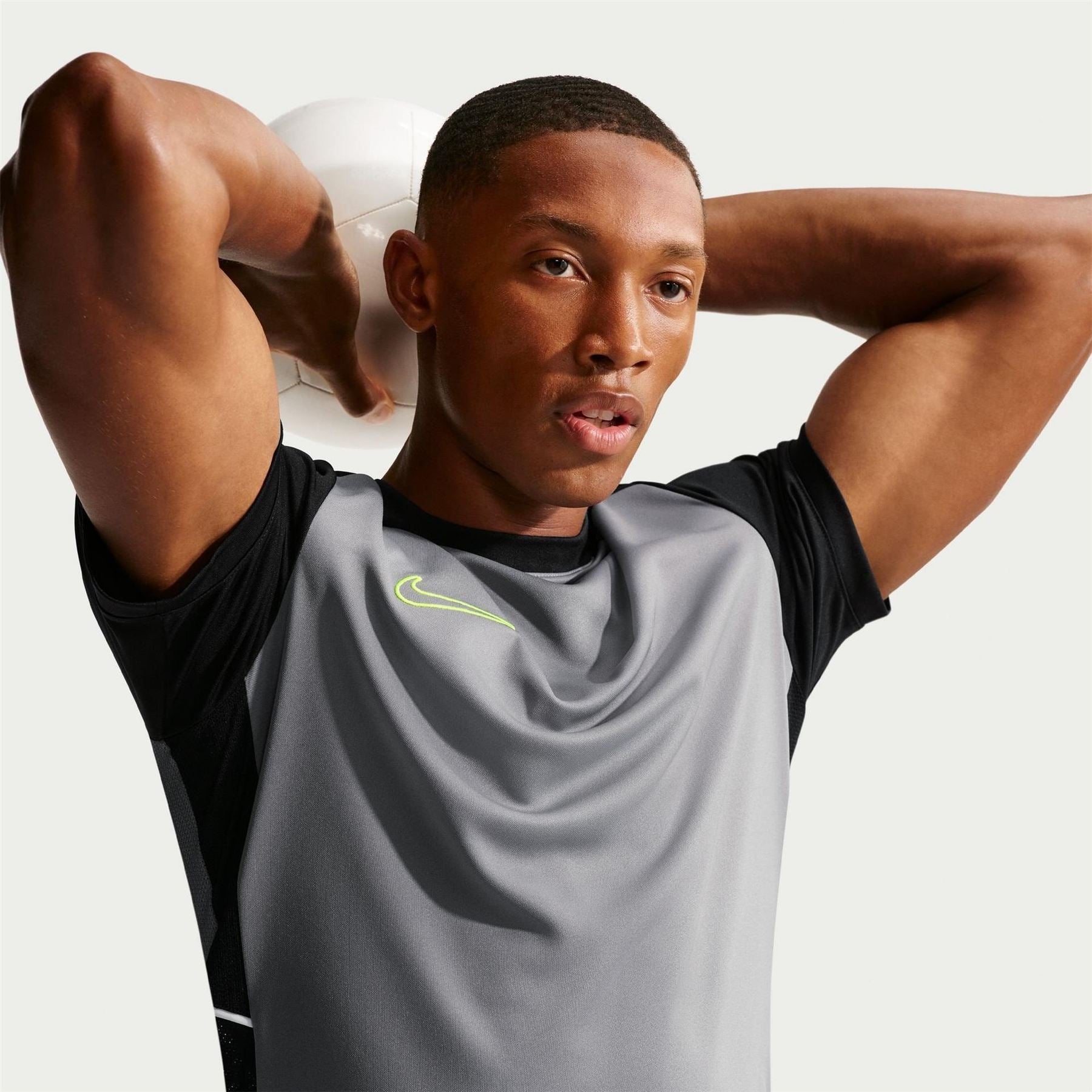 Nike Mens Dri Fit Academy Short Sleeve Football Top